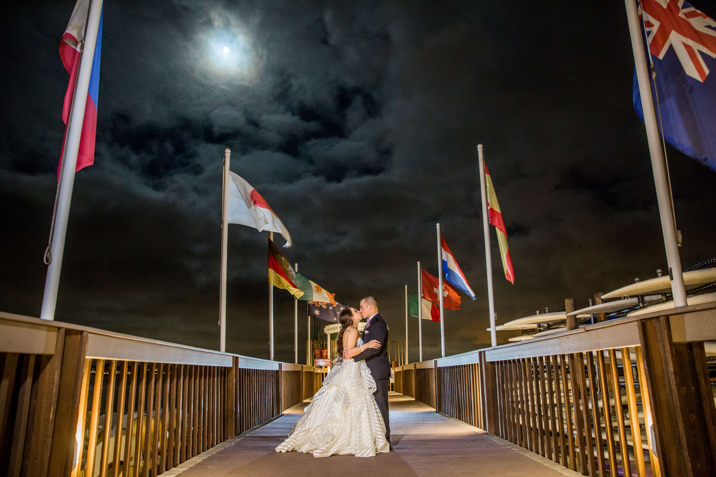 Catamaran Resort Wedding coordinated by Hannah Smith Events, Hallie and Aren Wedding Photo #2 by True Photography