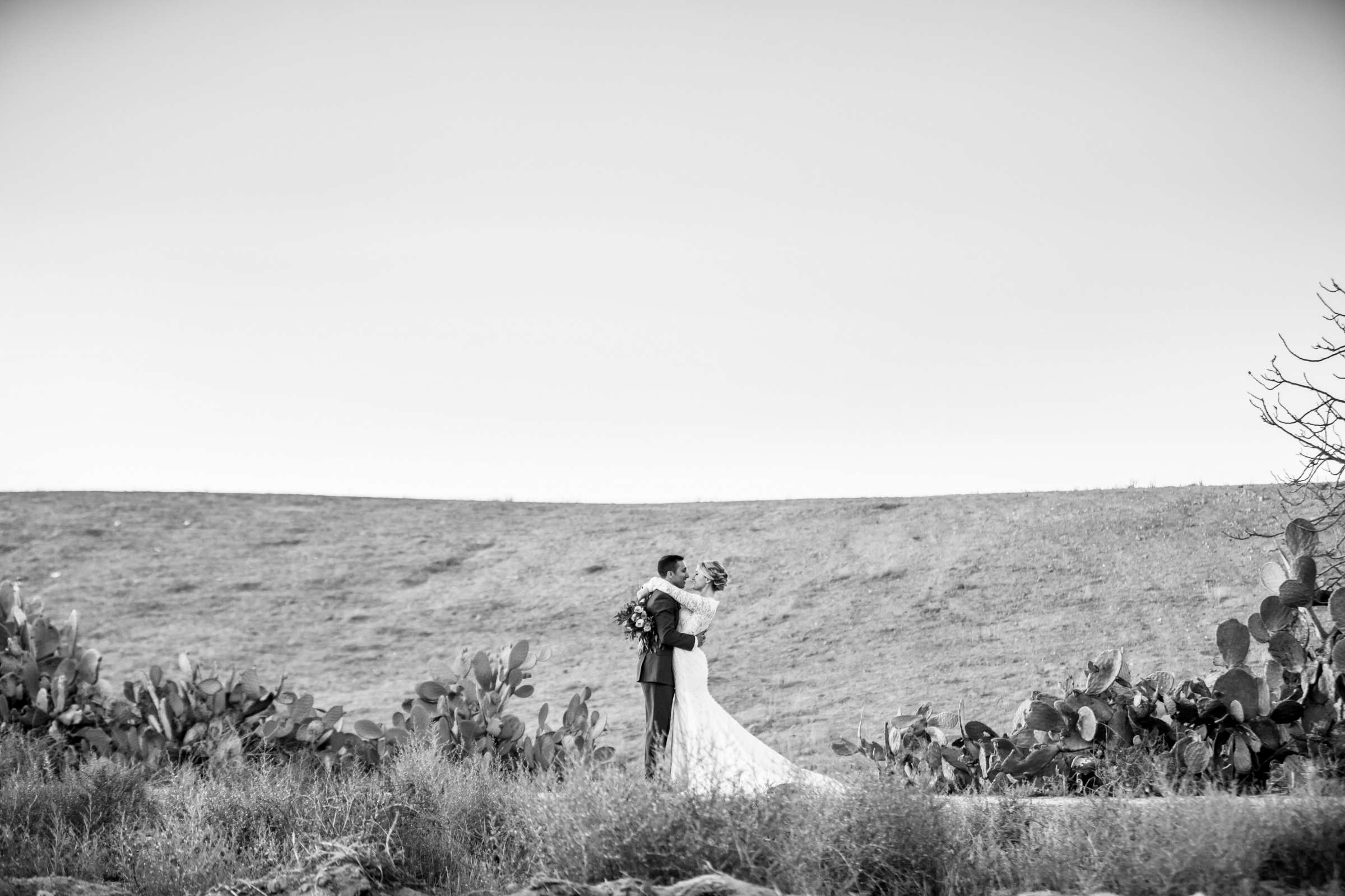 Black and White photo at Callaway Vineyards & Winery Wedding, Ryann and Manuel Wedding Photo #278585 by True Photography