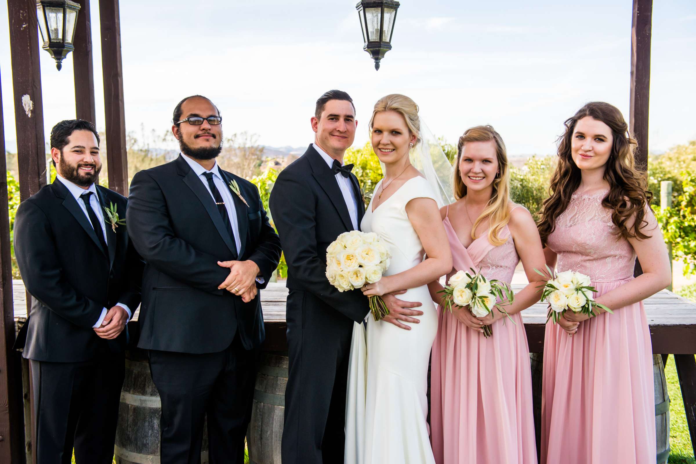 Mount Palomar Winery Wedding coordinated by Evelyn Francesca Events & Design, Shae and Colin Wedding Photo #76 by True Photography