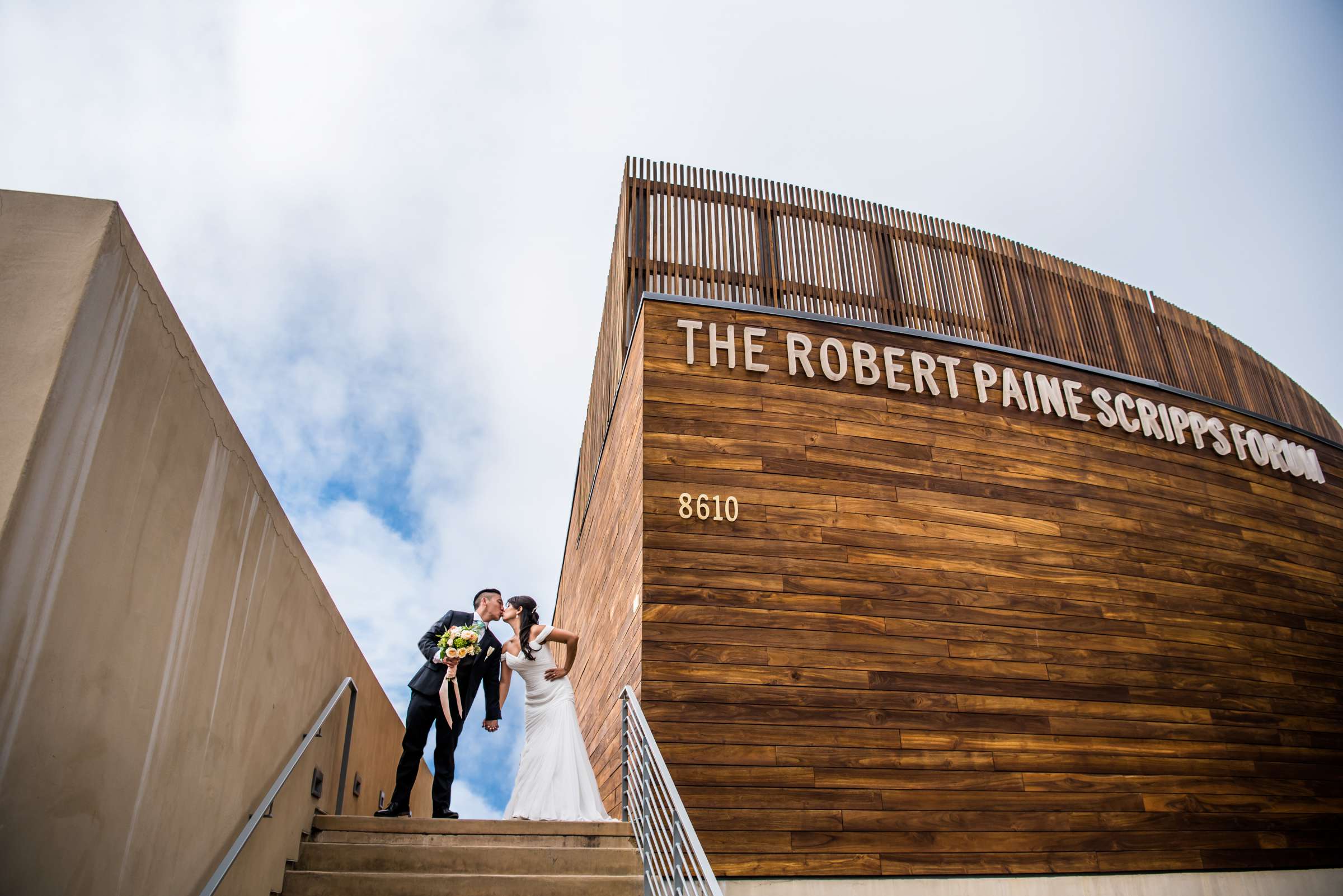 Scripps Seaside Forum Wedding coordinated by First Comes Love Weddings & Events, Lisa and Simon Wedding Photo #9 by True Photography