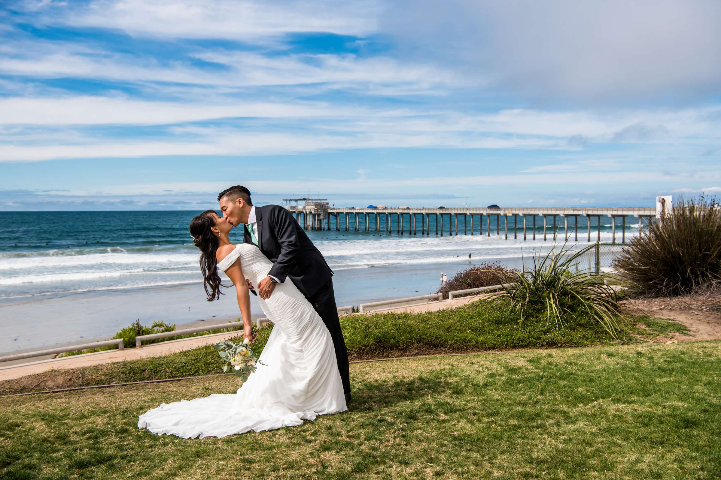 Scripps Seaside Forum Wedding coordinated by First Comes Love Weddings & Events, Lisa and Simon Wedding Photo #36 by True Photography
