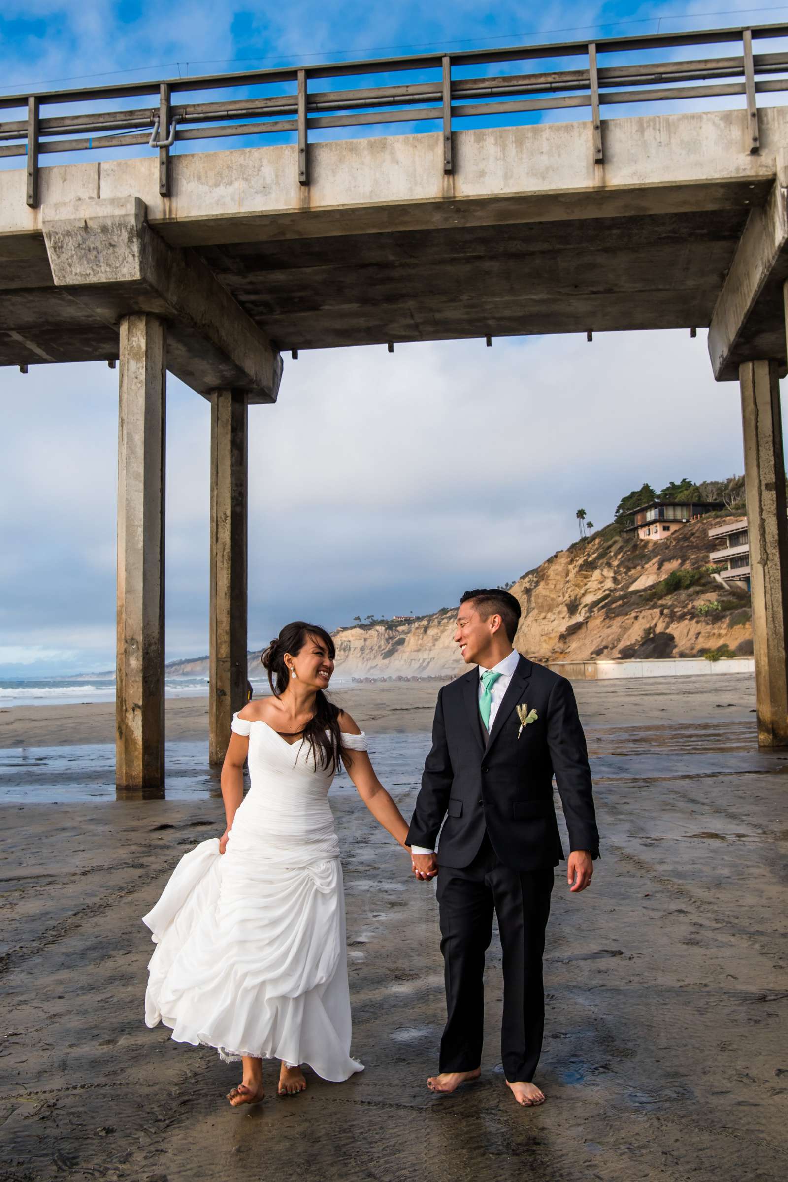 Scripps Seaside Forum Wedding coordinated by First Comes Love Weddings & Events, Lisa and Simon Wedding Photo #43 by True Photography