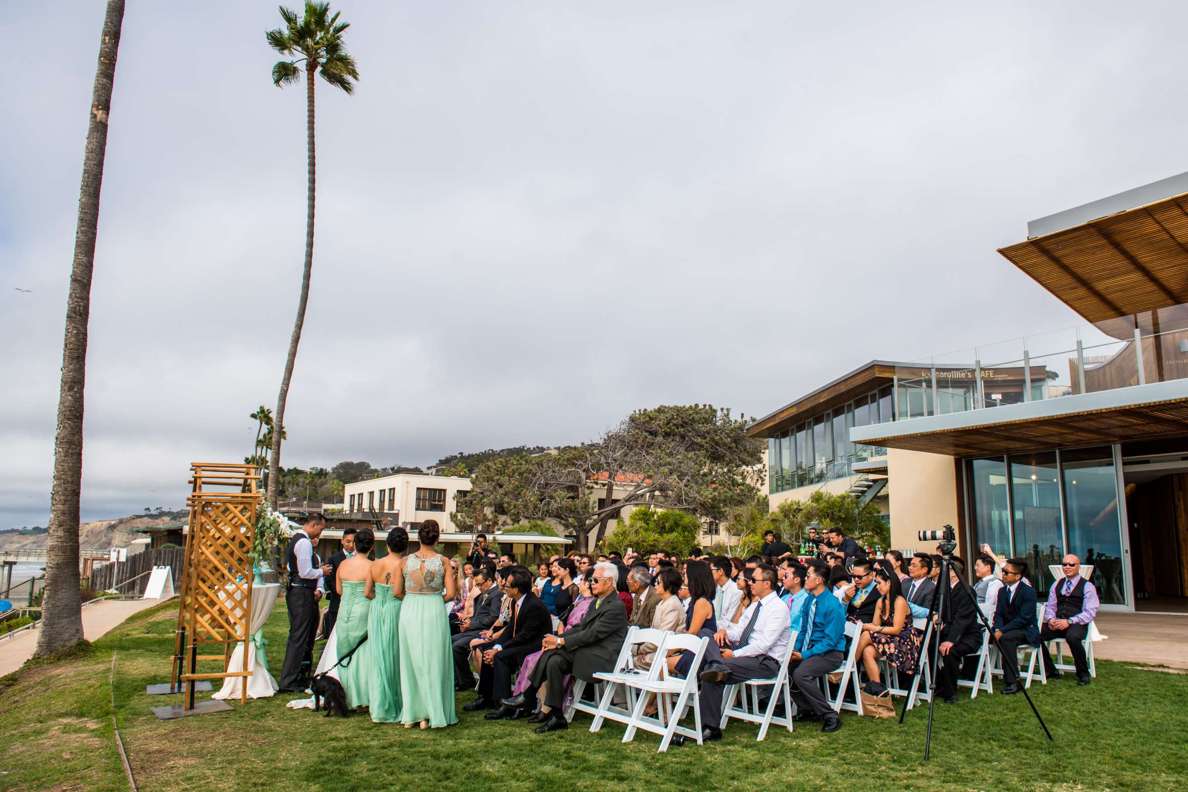 Scripps Seaside Forum Wedding coordinated by First Comes Love Weddings & Events, Lisa and Simon Wedding Photo #64 by True Photography