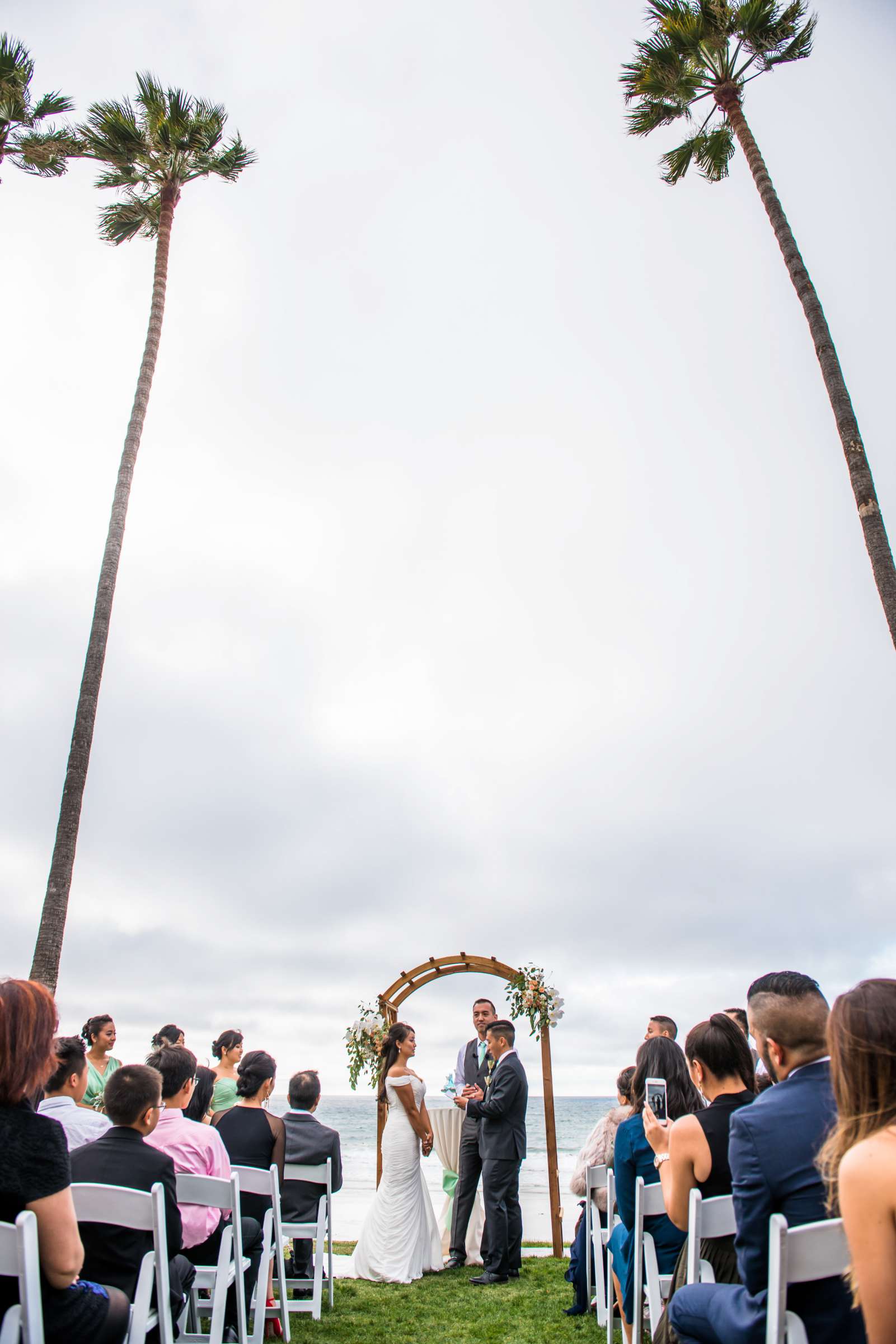 Scripps Seaside Forum Wedding coordinated by First Comes Love Weddings & Events, Lisa and Simon Wedding Photo #70 by True Photography