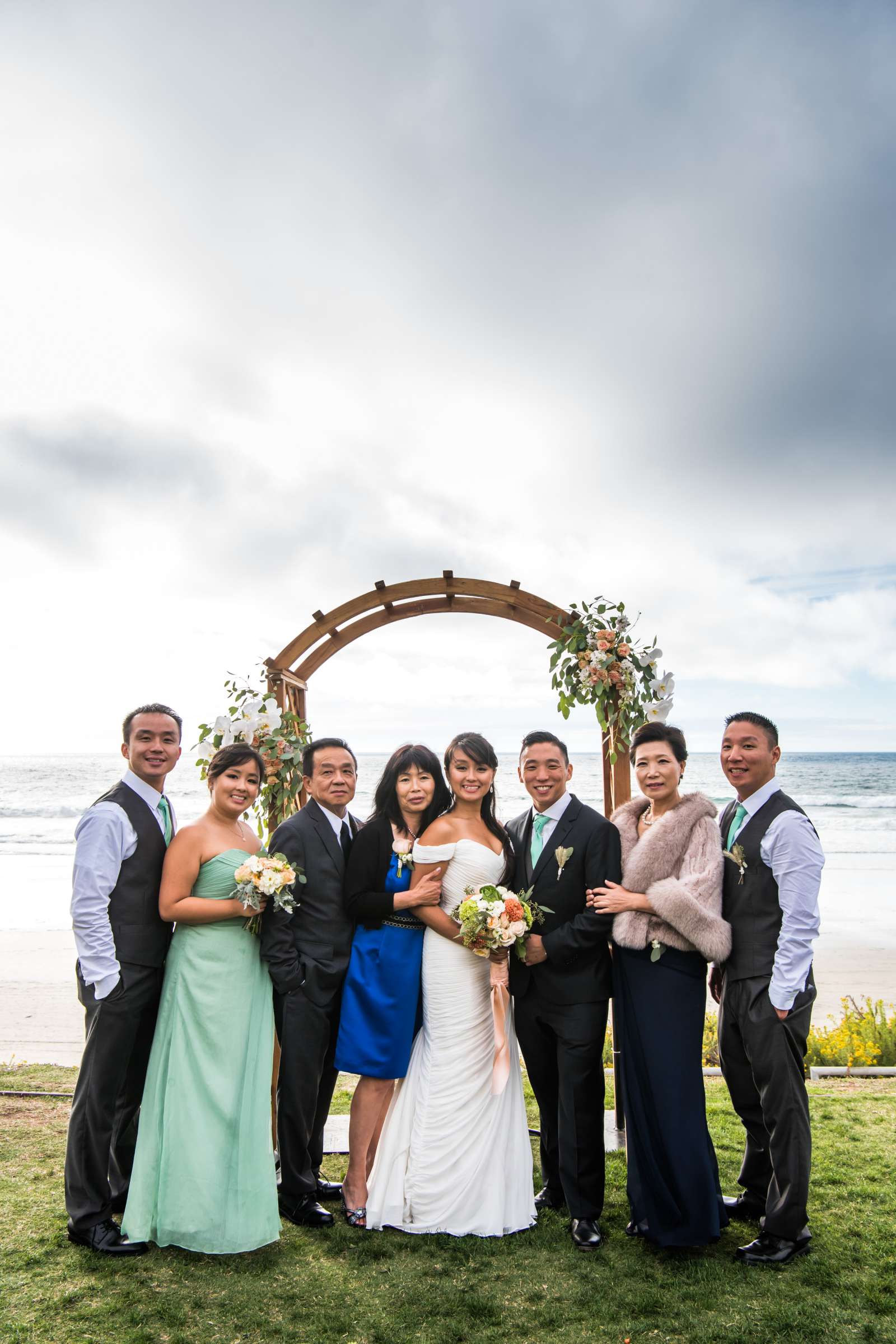 Scripps Seaside Forum Wedding coordinated by First Comes Love Weddings & Events, Lisa and Simon Wedding Photo #81 by True Photography