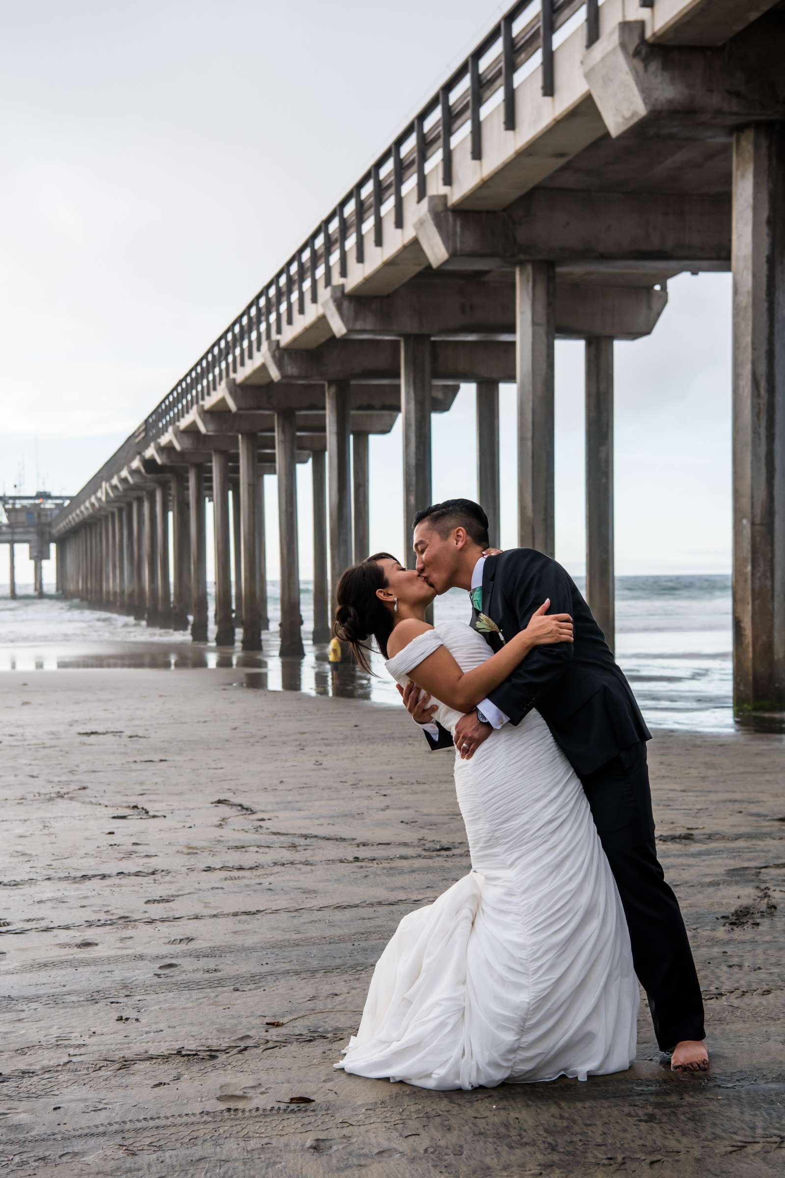 Scripps Seaside Forum Wedding coordinated by First Comes Love Weddings & Events, Lisa and Simon Wedding Photo #94 by True Photography