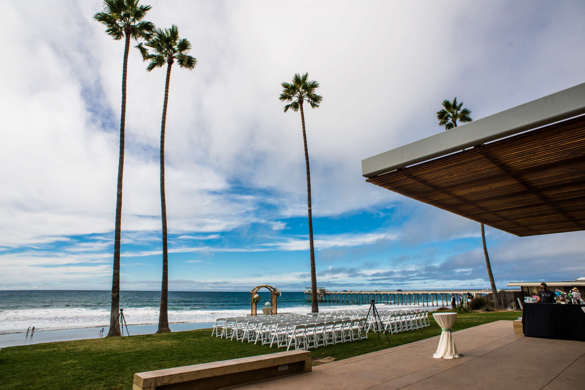 Scripps Seaside Forum Wedding coordinated by First Comes Love Weddings & Events, Lisa and Simon Wedding Photo #151 by True Photography