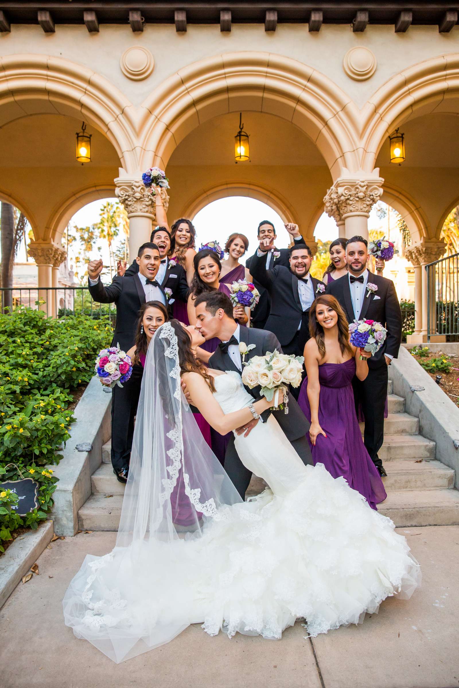 The Prado Wedding coordinated by First Comes Love Weddings & Events, Yvette and Michael Wedding Photo #93 by True Photography