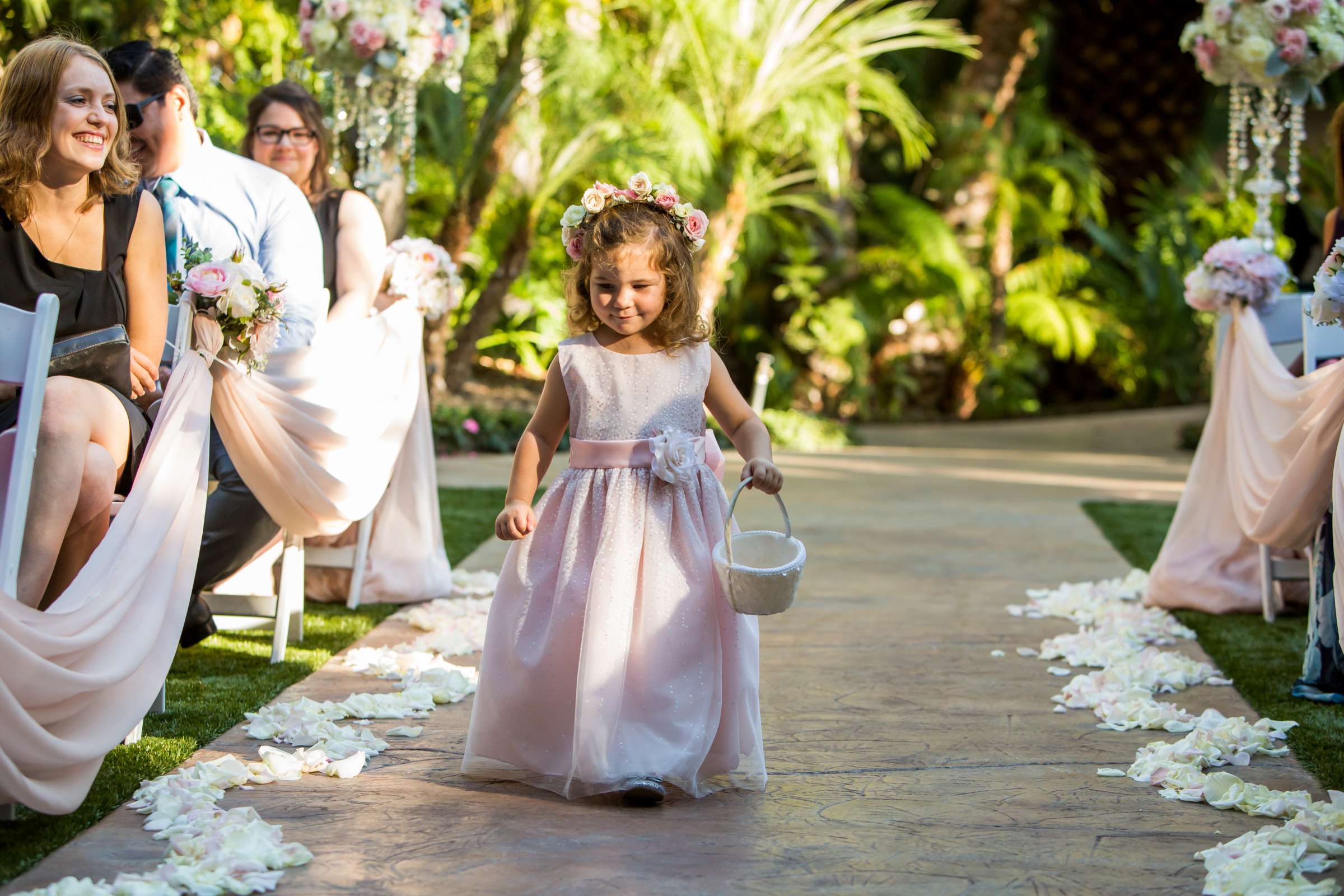Flower Girl at Grand Tradition Estate Wedding coordinated by Grand Tradition Estate, Tracy and Ryan Wedding Photo #57 by True Photography