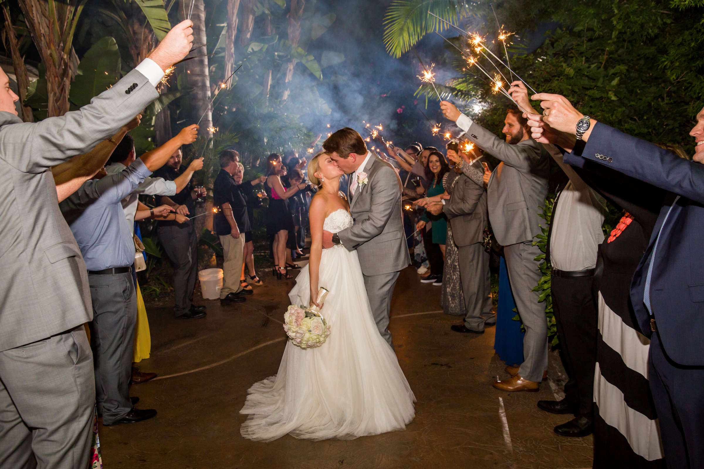 Sparklers at Grand Tradition Estate Wedding coordinated by Grand Tradition Estate, Tracy and Ryan Wedding Photo #130 by True Photography