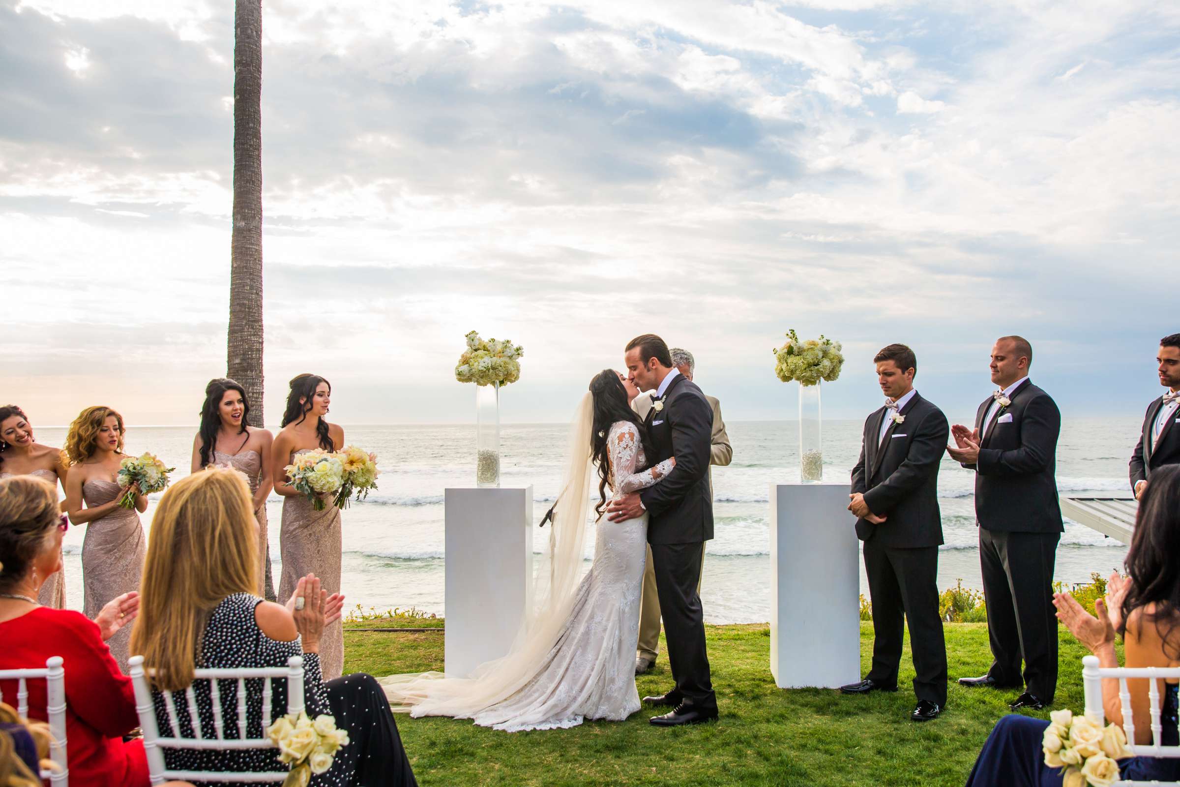Scripps Seaside Forum Wedding coordinated by I Do Weddings, Laura and Travis Wedding Photo #48 by True Photography