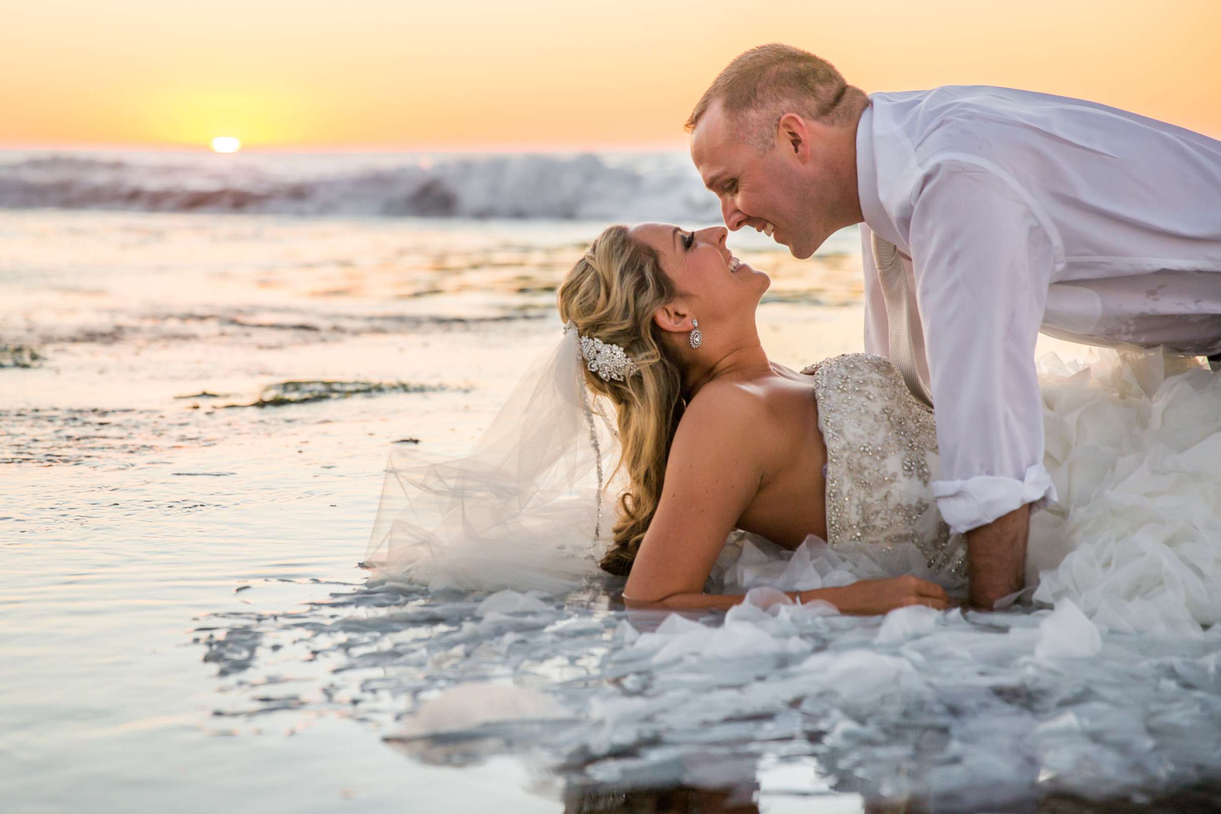 Romantic moment, Beach at Wedding, Meghan and Clyde Wedding Photo #280749 by True Photography