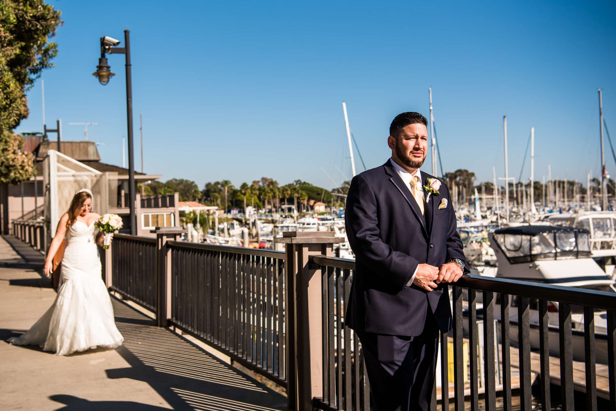 Marina Village Conference Center Wedding coordinated by Holly Kalkin Weddings, Kim and Andres Wedding Photo #29 by True Photography