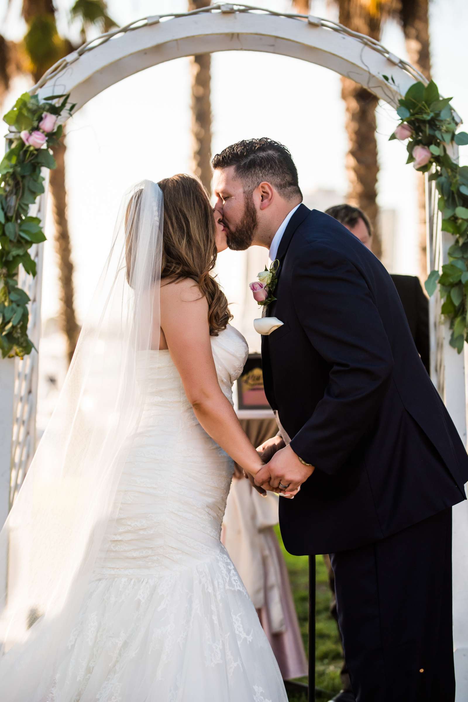 Marina Village Conference Center Wedding coordinated by Holly Kalkin Weddings, Kim and Andres Wedding Photo #49 by True Photography