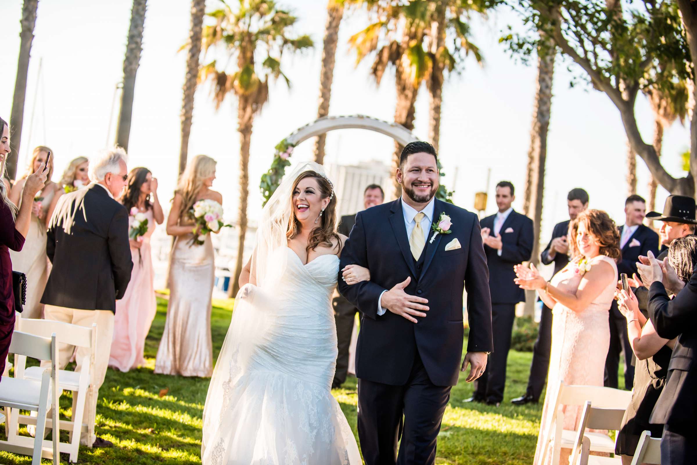 Marina Village Conference Center Wedding coordinated by Holly Kalkin Weddings, Kim and Andres Wedding Photo #50 by True Photography