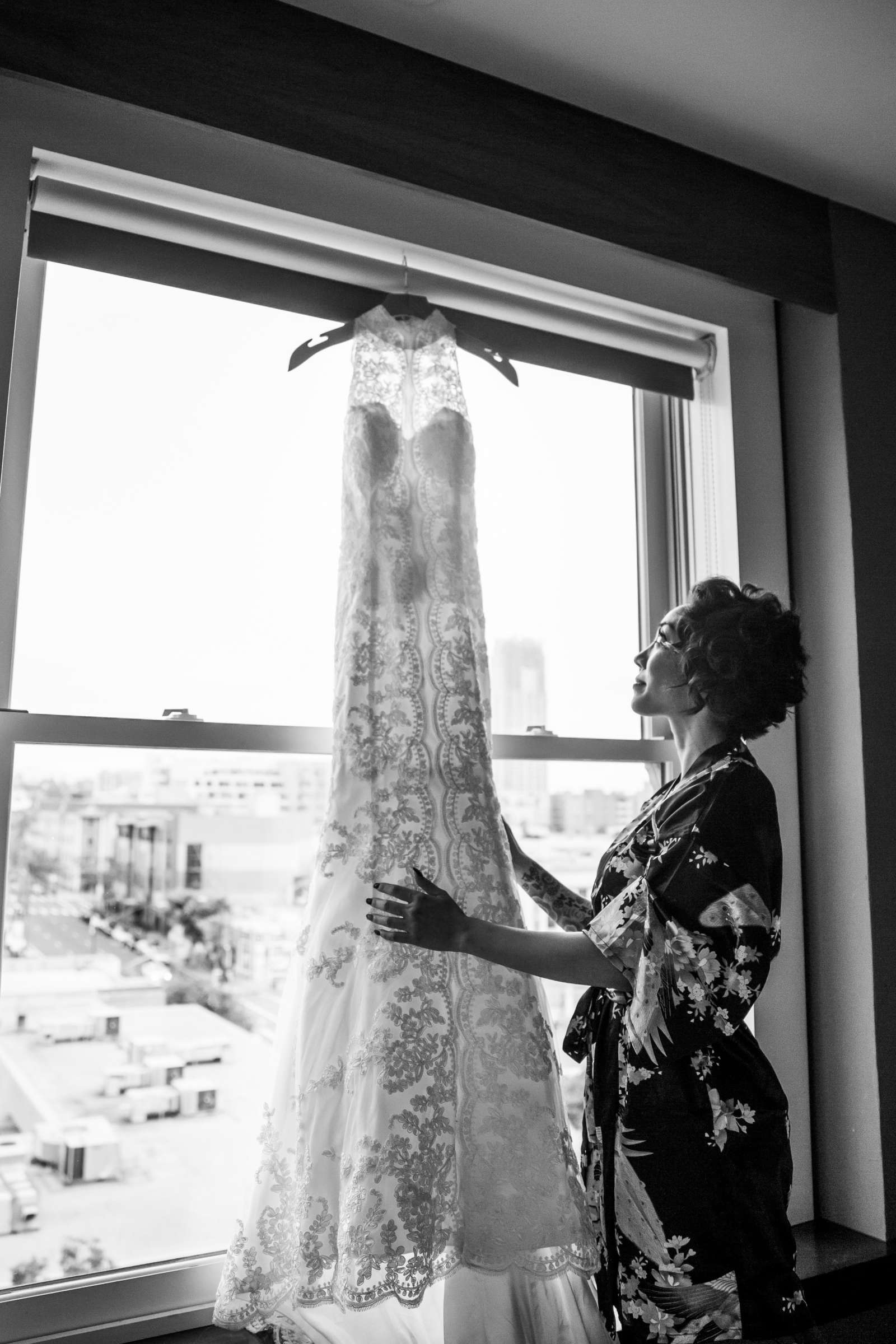 Andaz San Diego Wedding coordinated by Holly Kalkin Weddings, Sharla and Jeremy Wedding Photo #25 by True Photography