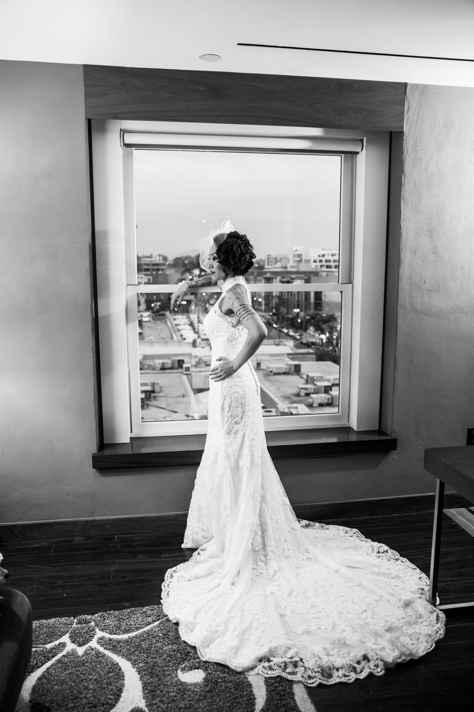 Andaz San Diego Wedding coordinated by Holly Kalkin Weddings, Sharla and Jeremy Wedding Photo #40 by True Photography