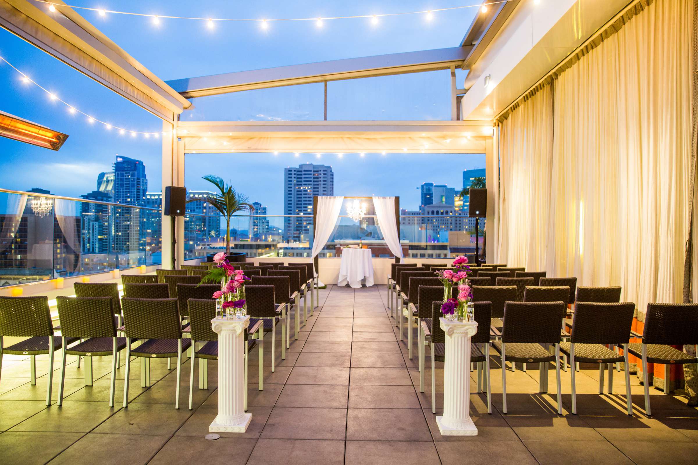Andaz San Diego Wedding coordinated by Holly Kalkin Weddings, Sharla and Jeremy Wedding Photo #46 by True Photography