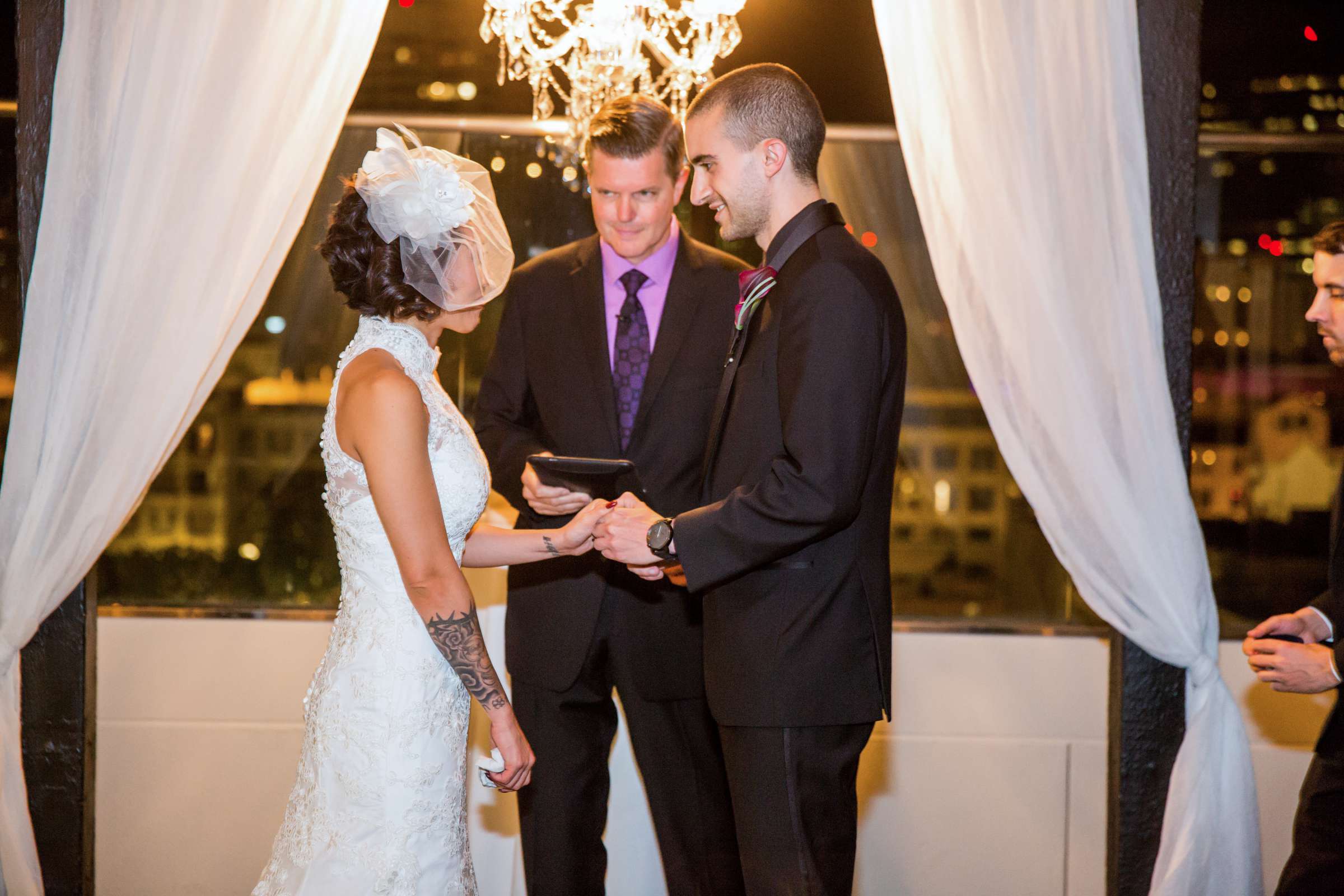 Andaz San Diego Wedding coordinated by Holly Kalkin Weddings, Sharla and Jeremy Wedding Photo #57 by True Photography