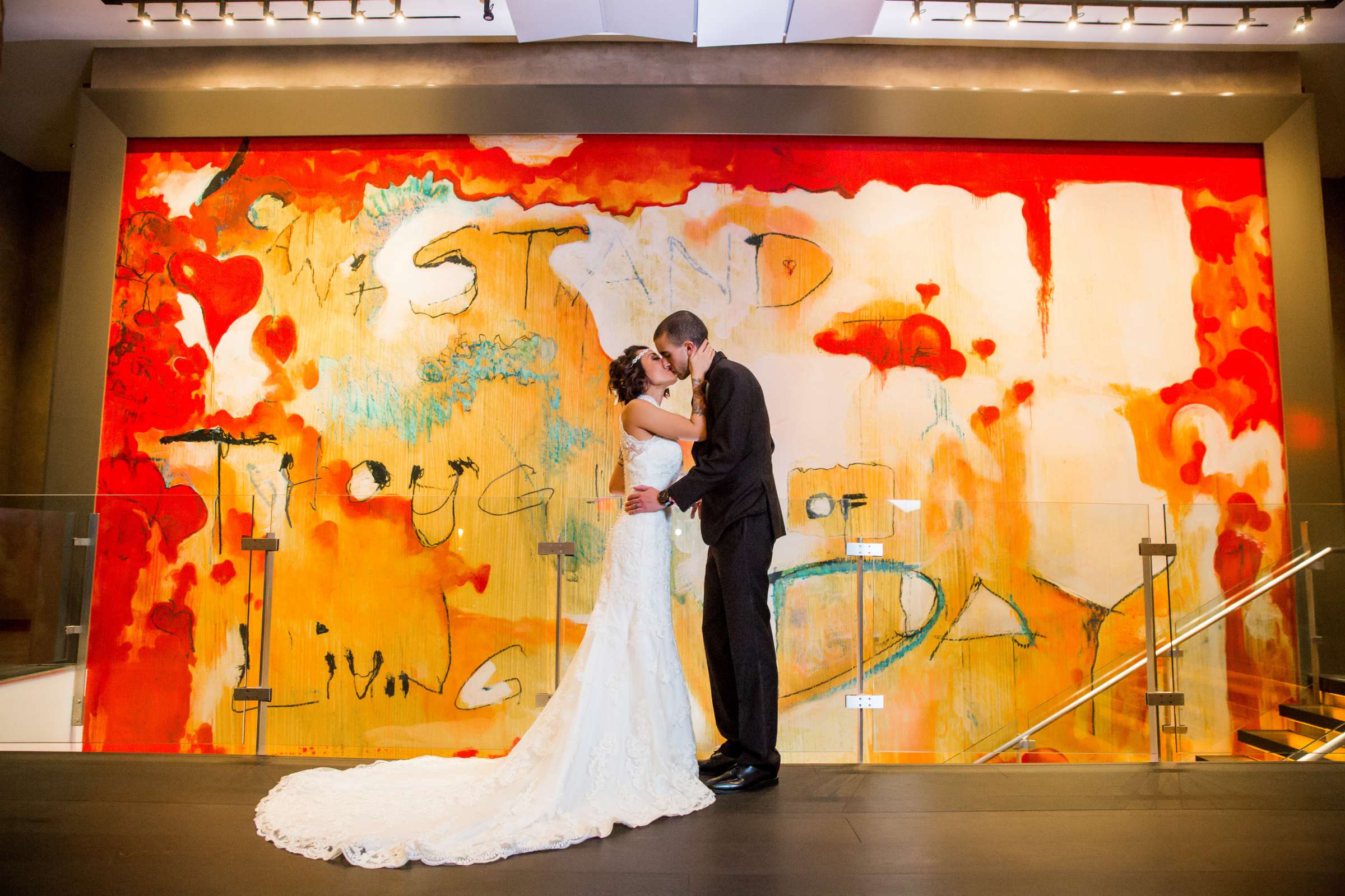 Andaz San Diego Wedding coordinated by Holly Kalkin Weddings, Sharla and Jeremy Wedding Photo #70 by True Photography