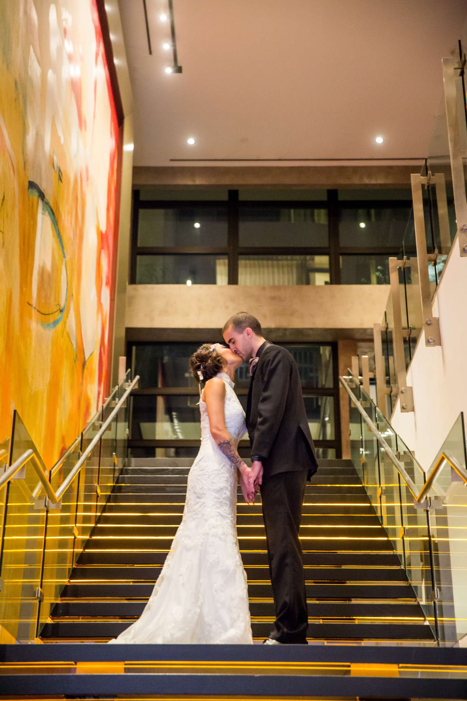 Andaz San Diego Wedding coordinated by Holly Kalkin Weddings, Sharla and Jeremy Wedding Photo #78 by True Photography