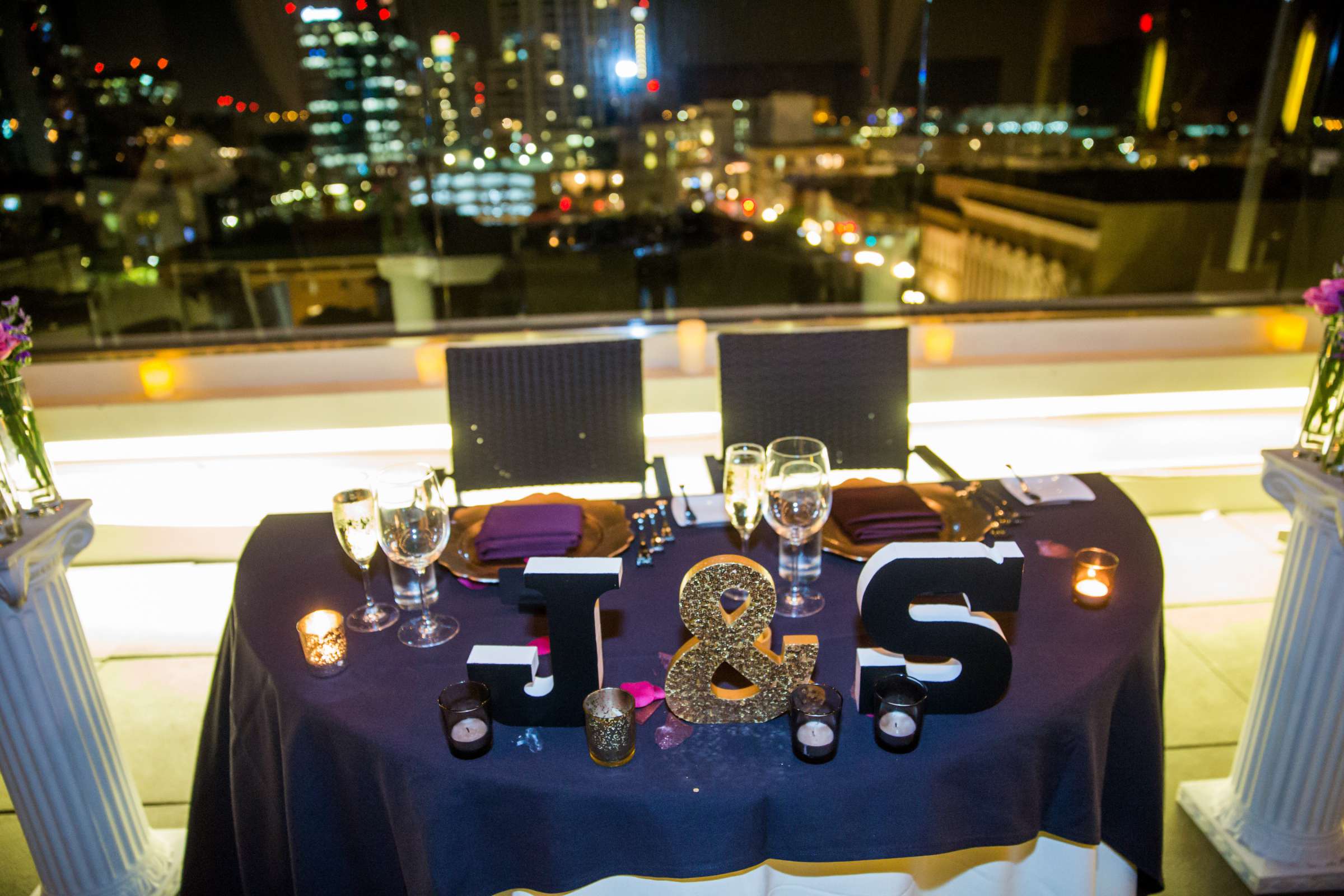 Andaz San Diego Wedding coordinated by Holly Kalkin Weddings, Sharla and Jeremy Wedding Photo #80 by True Photography