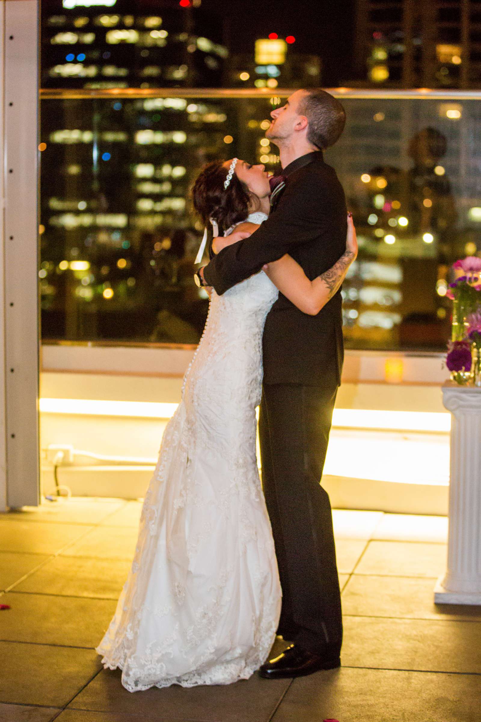Andaz San Diego Wedding coordinated by Holly Kalkin Weddings, Sharla and Jeremy Wedding Photo #82 by True Photography