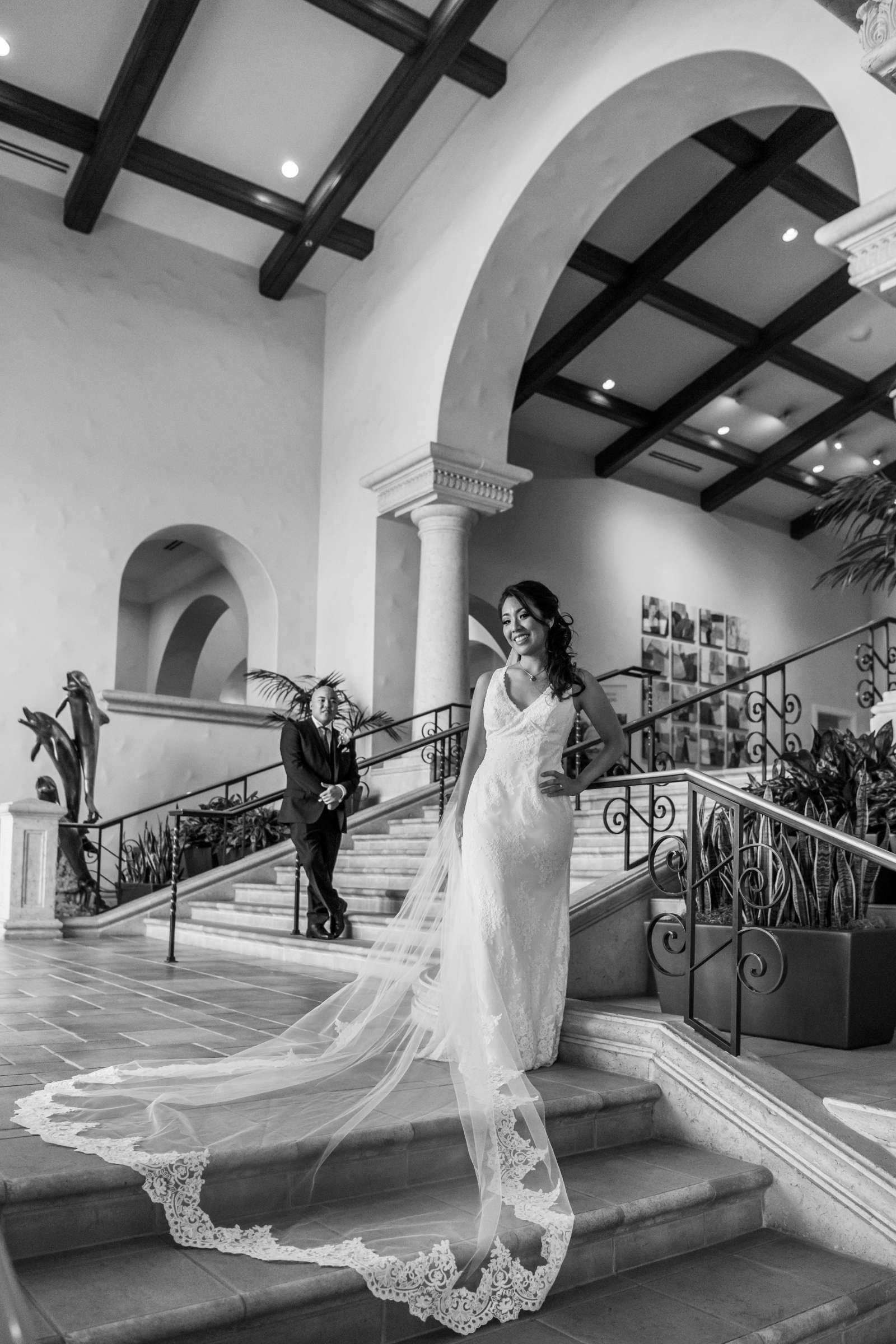 Hyatt Regency Huntington Beach Wedding coordinated by Mele Amore, Nicole and Bryce Wedding Photo #5 by True Photography