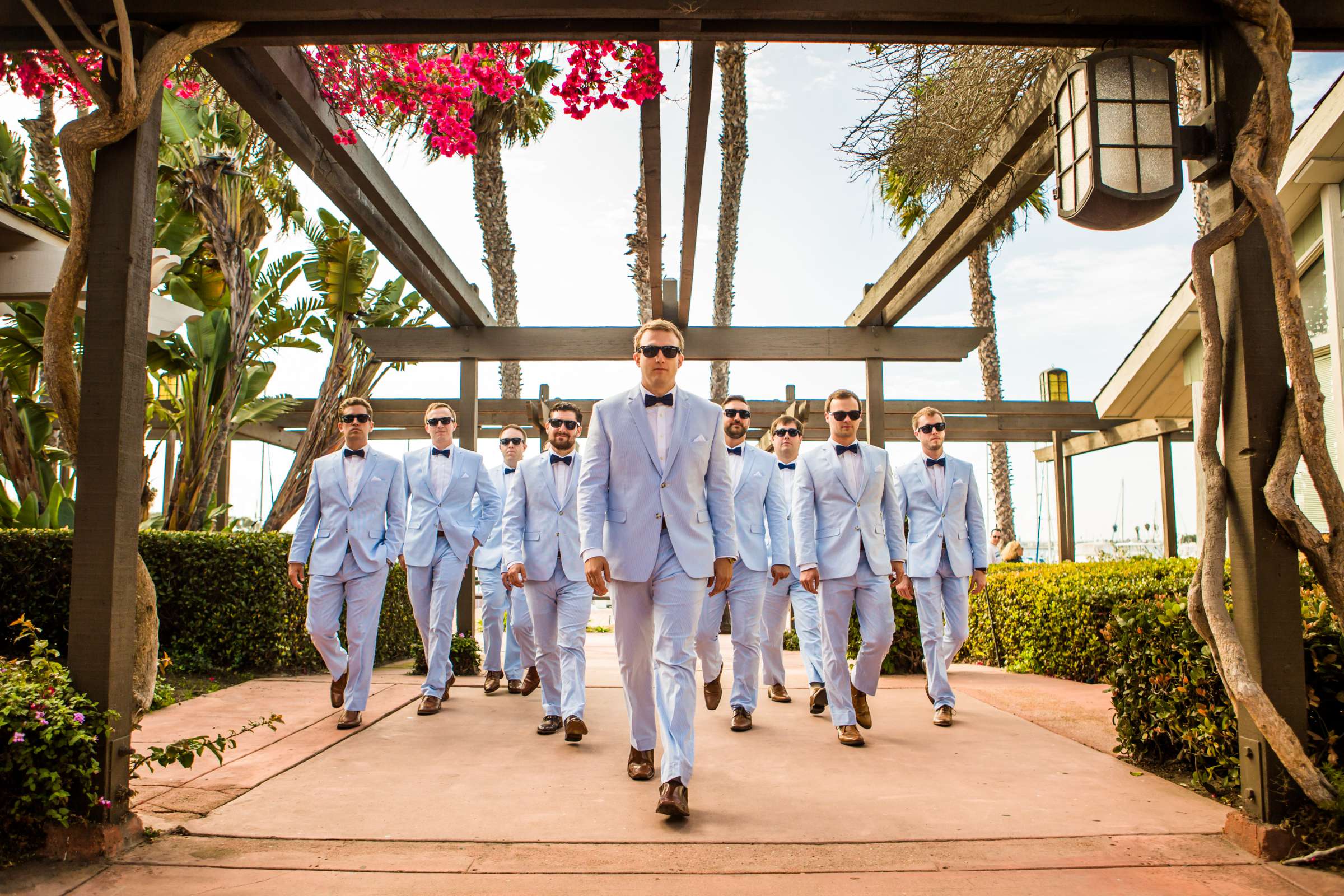 Groomsmen at Marina Village Conference Center Wedding coordinated by Sublime Weddings, Amanda and Kyle Wedding Photo #20 by True Photography