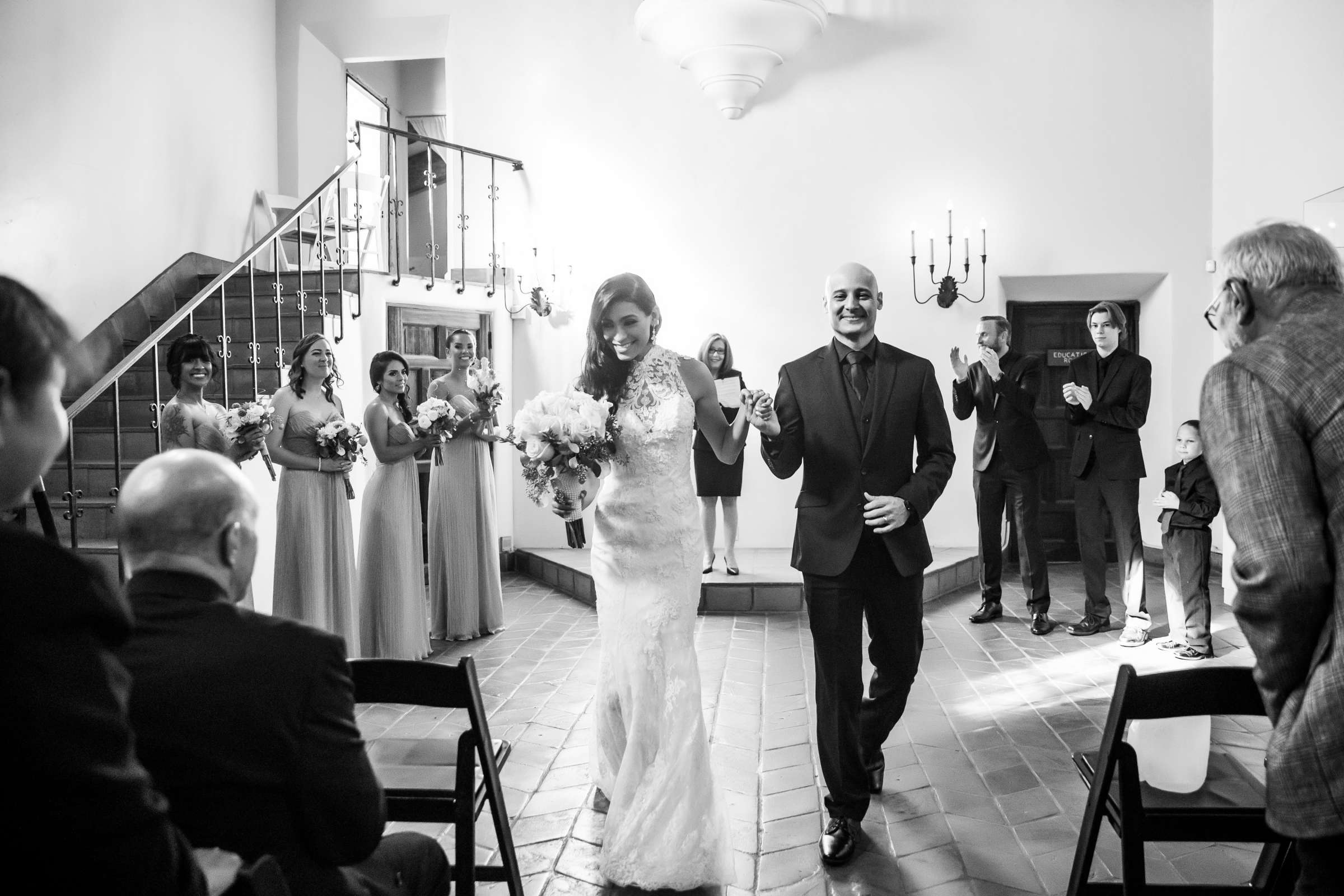 Junipero Serra Museum Wedding, Libby and Matthew Wedding Photo #40 by True Photography