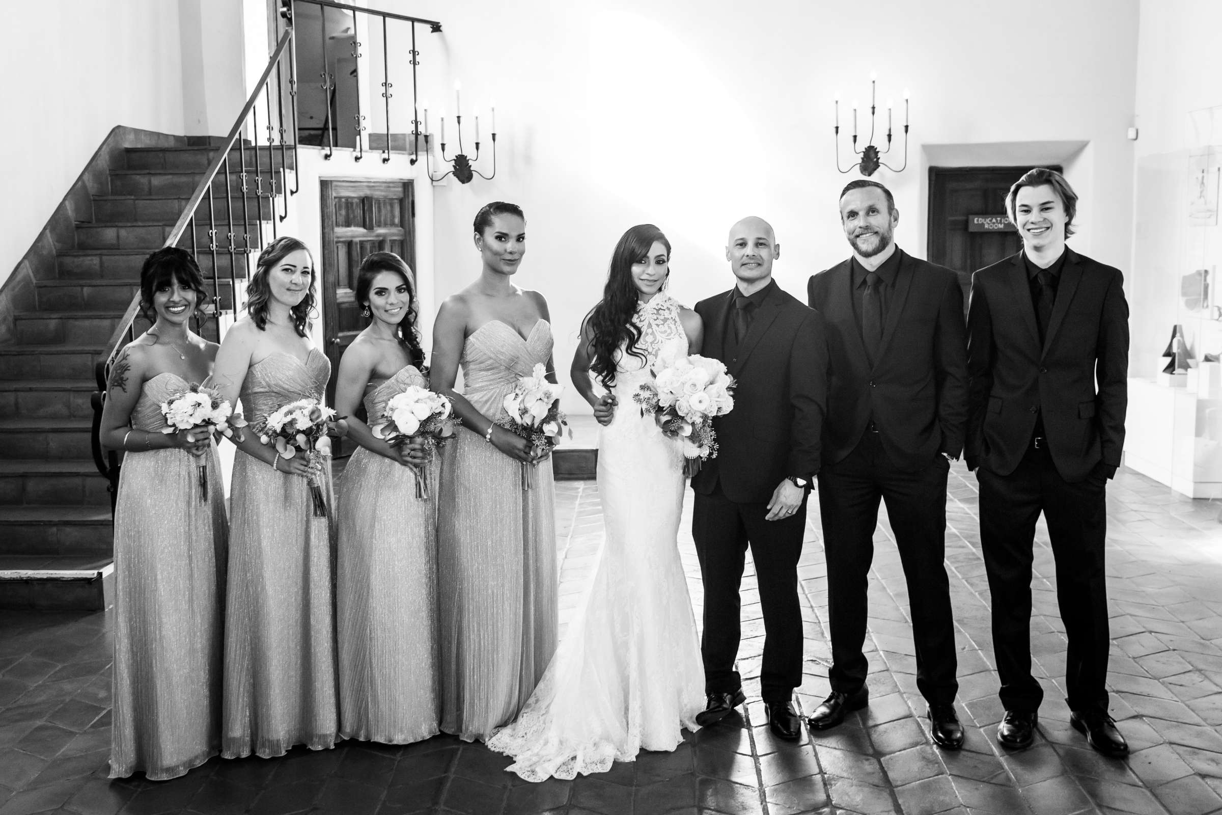Junipero Serra Museum Wedding, Libby and Matthew Wedding Photo #60 by True Photography