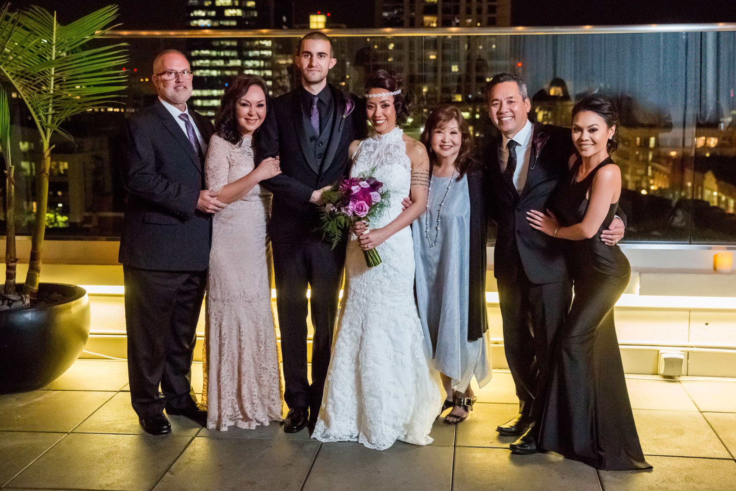 Andaz San Diego Wedding coordinated by Holly Kalkin Weddings, Sharla and Jeremy Wedding Photo #62 by True Photography