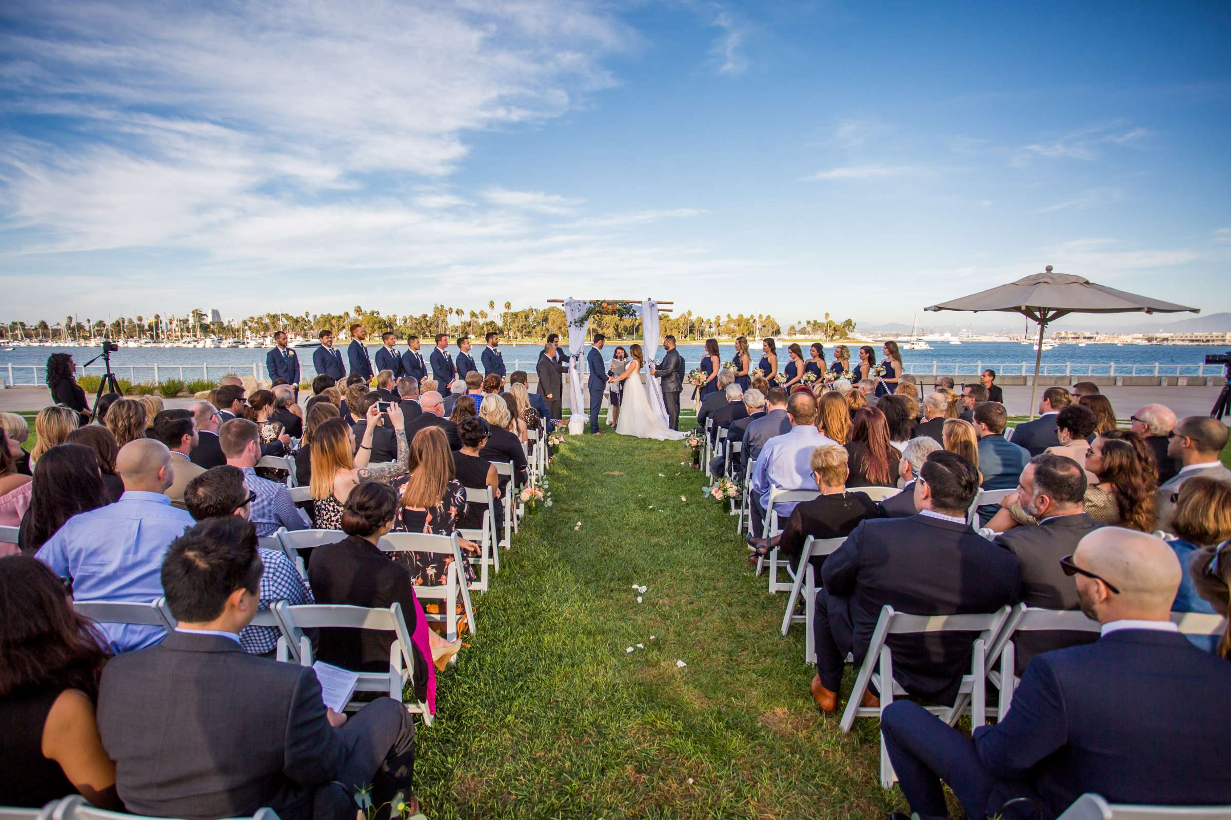 Loews Coronado Bay Resort Wedding coordinated by The Best Wedding For You, Leah and Shawn Wedding Photo #60 by True Photography