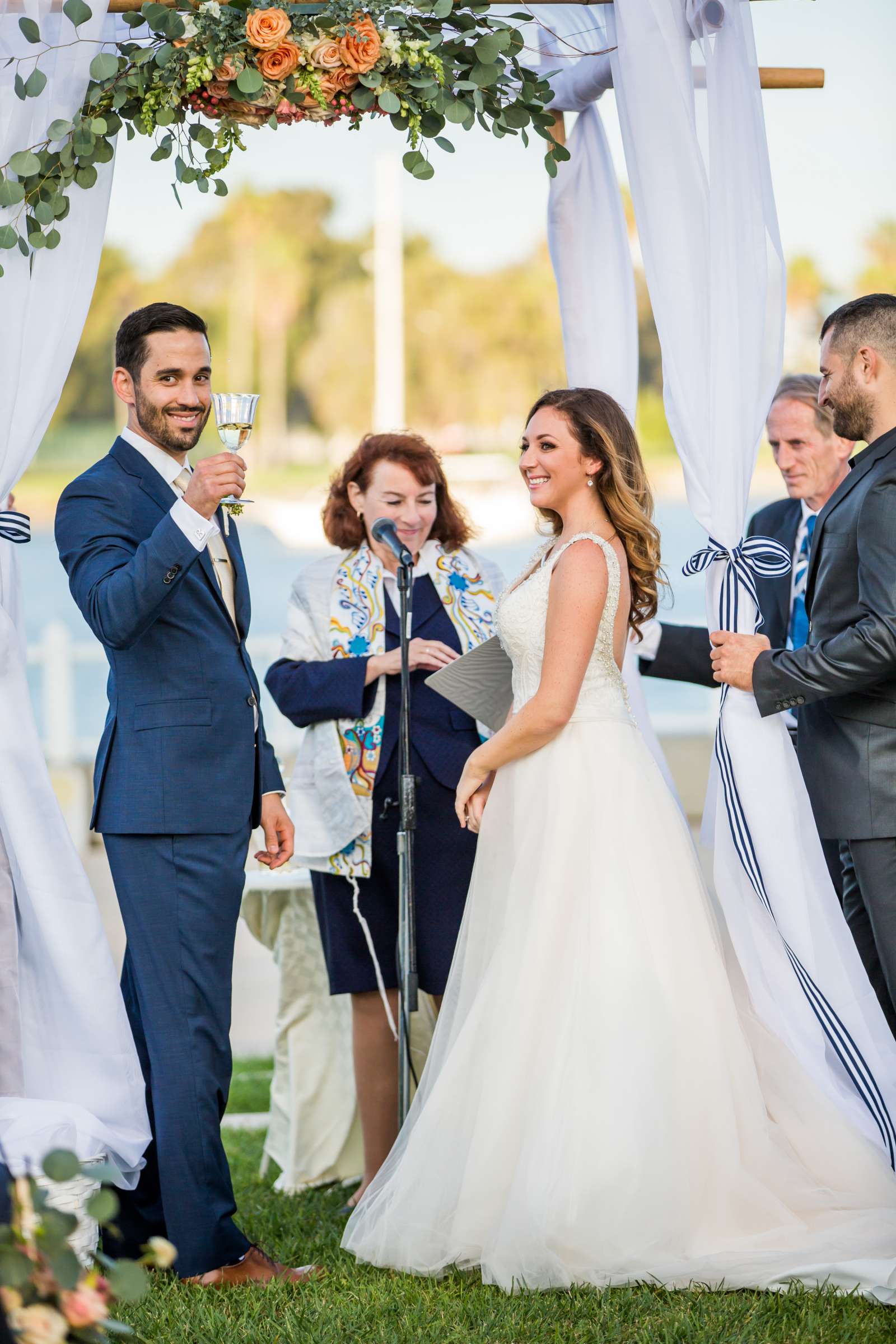 Loews Coronado Bay Resort Wedding coordinated by The Best Wedding For You, Leah and Shawn Wedding Photo #65 by True Photography