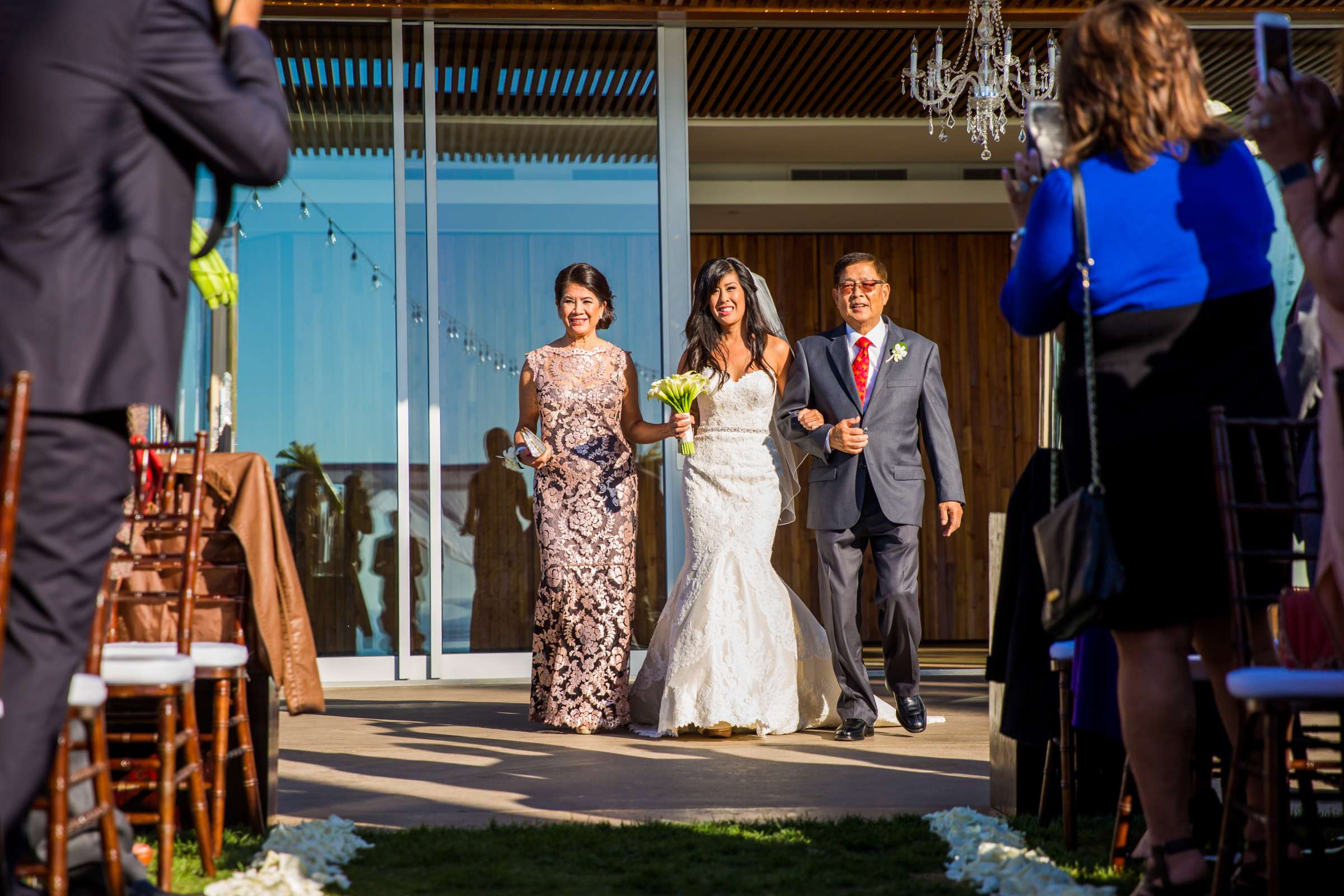 Scripps Seaside Forum Wedding coordinated by Bliss Events, Kathlyn and Xavier Wedding Photo #286796 by True Photography