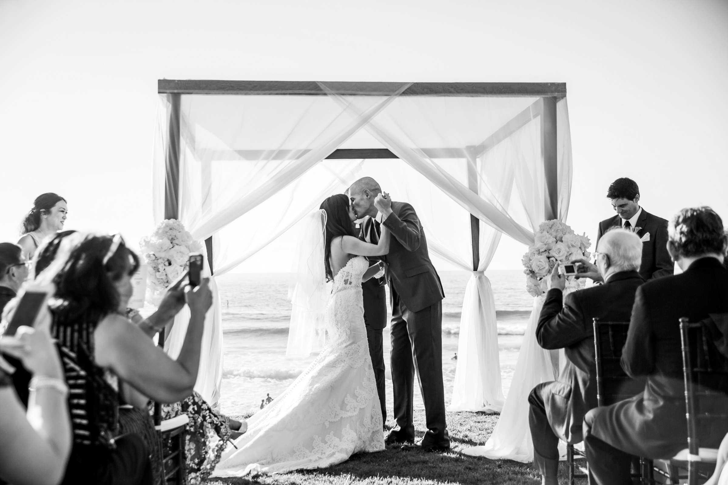 Scripps Seaside Forum Wedding coordinated by Bliss Events, Kathlyn and Xavier Wedding Photo #286808 by True Photography