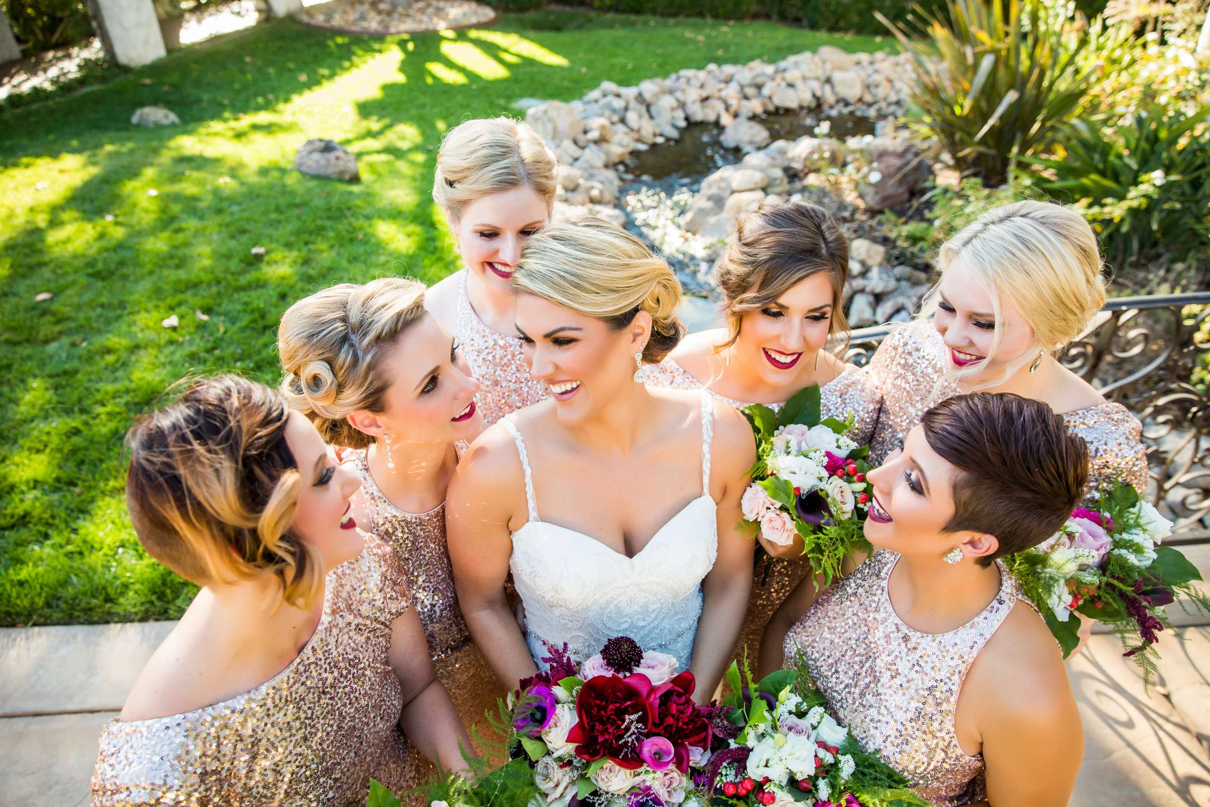 Westlake Village Inn Wedding coordinated by Cali LA Productions, Jennafer and Kylan Wedding Photo #12 by True Photography
