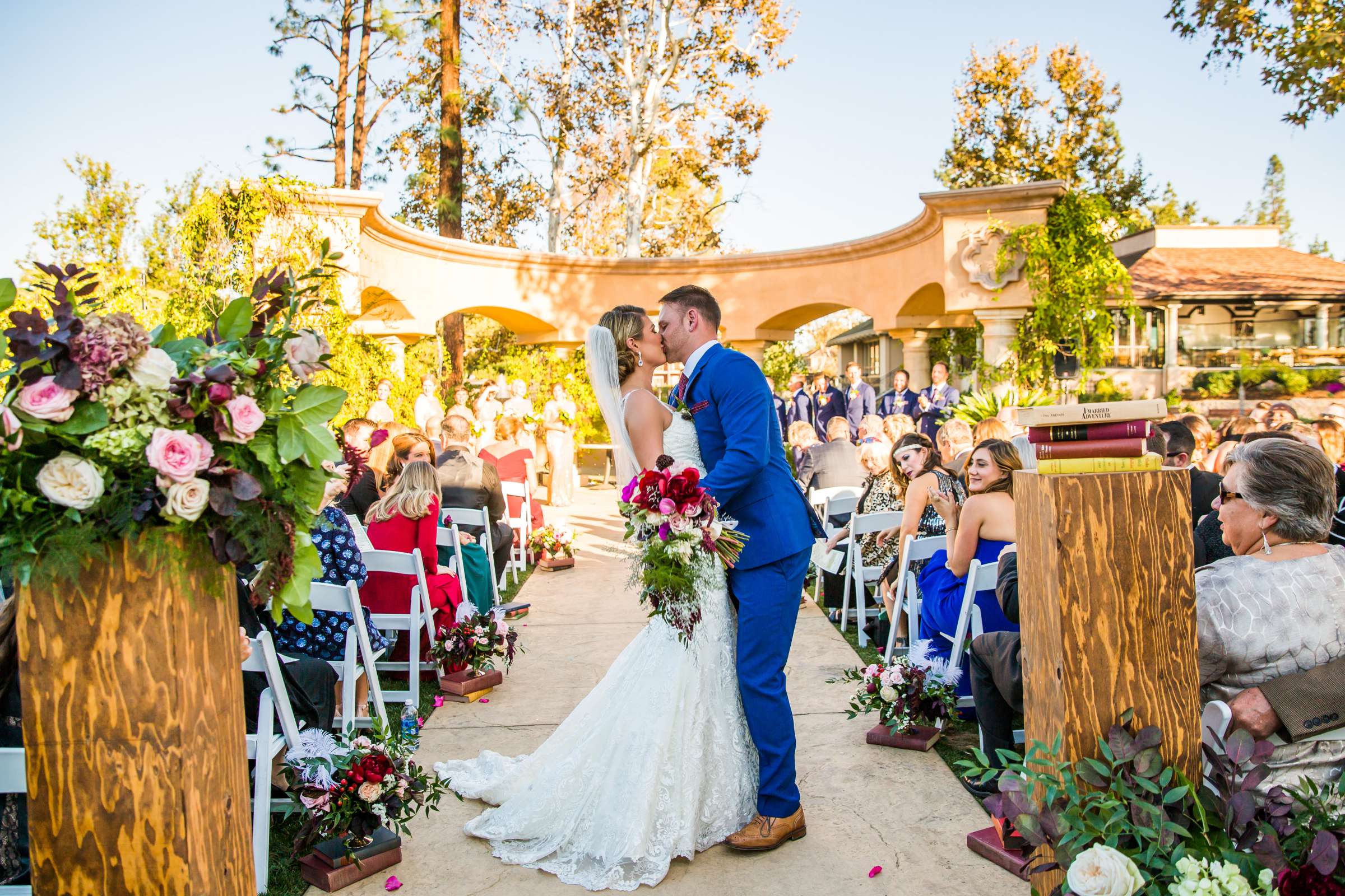 Westlake Village Inn Wedding coordinated by Cali LA Productions, Jennafer and Kylan Wedding Photo #70 by True Photography