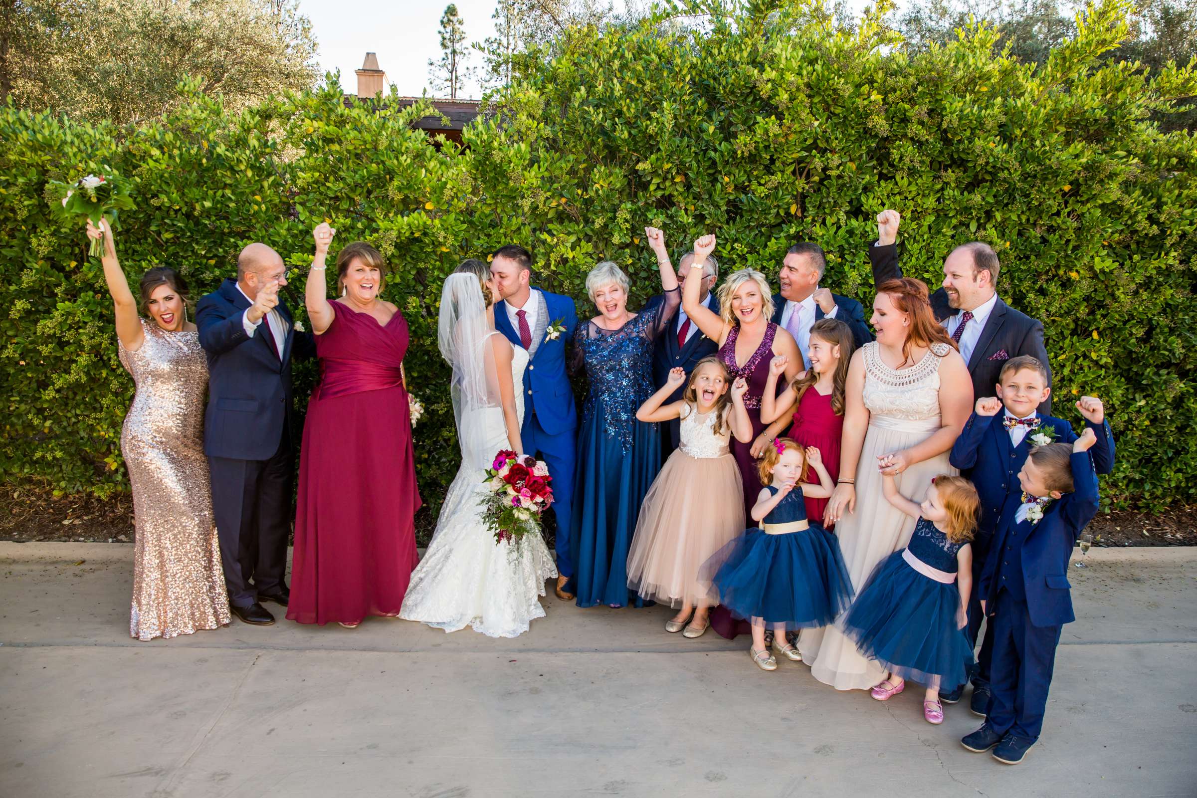 Westlake Village Inn Wedding coordinated by Cali LA Productions, Jennafer and Kylan Wedding Photo #72 by True Photography