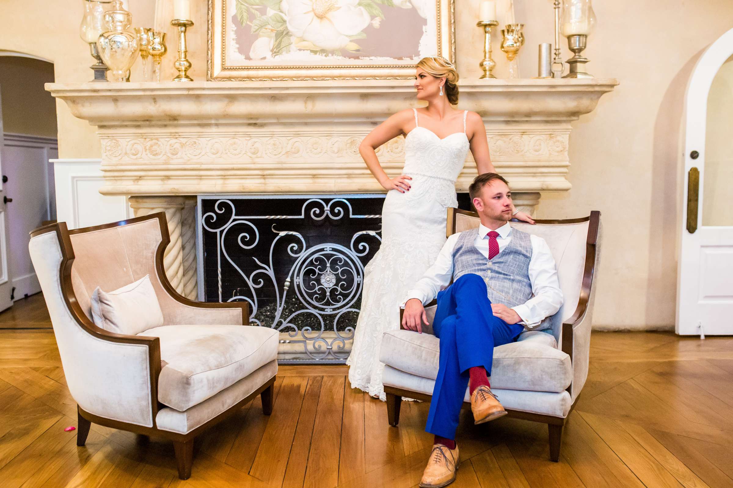 Stylized Portrait at Westlake Village Inn Wedding coordinated by Cali LA Productions, Jennafer and Kylan Wedding Photo #77 by True Photography