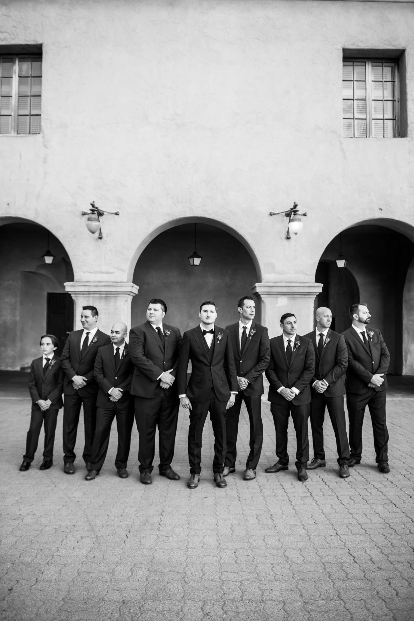 Formal Portrait at Brick Wedding, Lindsey and Andrew Wedding Photo #287666 by True Photography