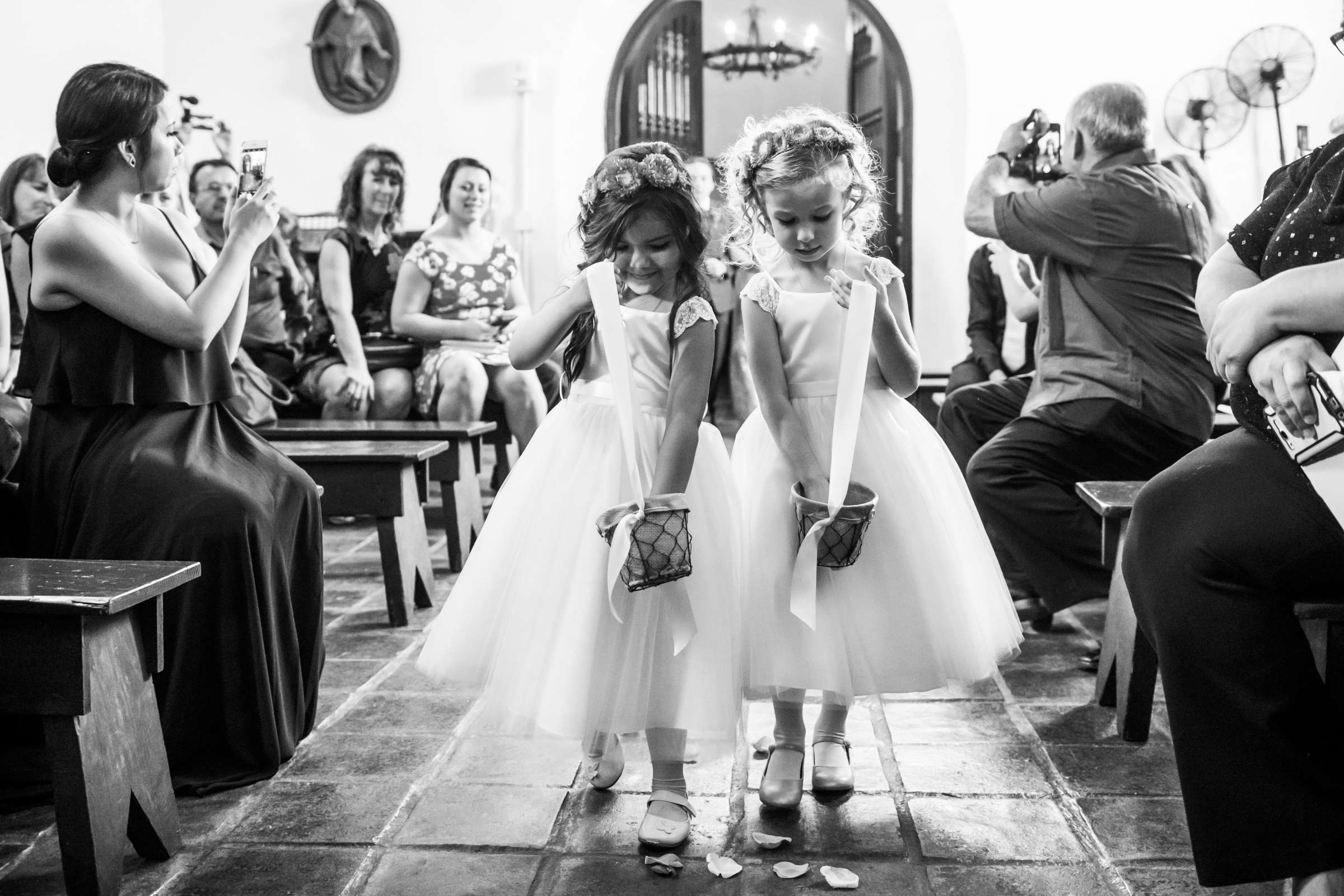 Flower Girl at Brick Wedding, Lindsey and Andrew Wedding Photo #287685 by True Photography