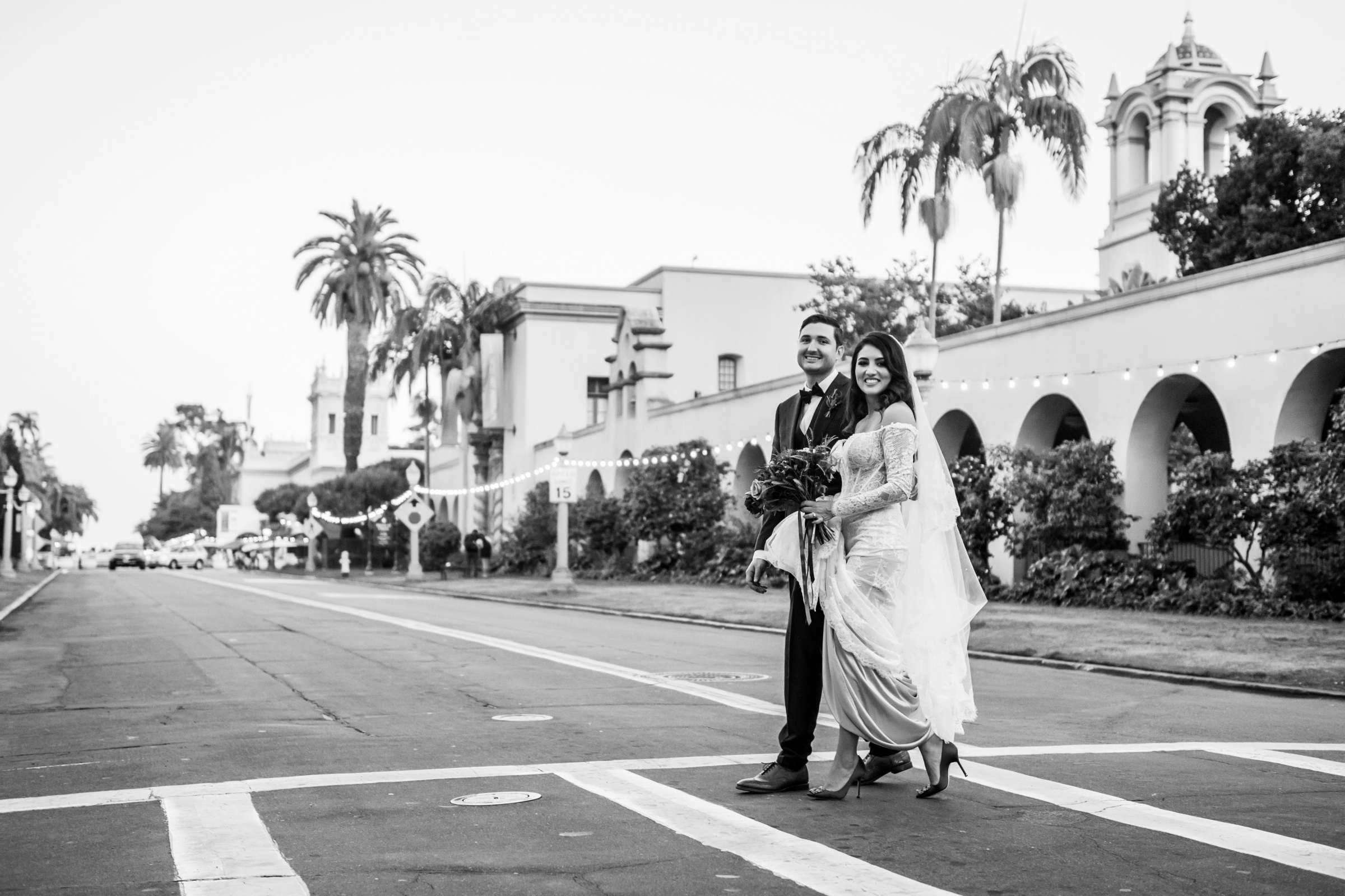 Black and White photo at Brick Wedding, Lindsey and Andrew Wedding Photo #287716 by True Photography