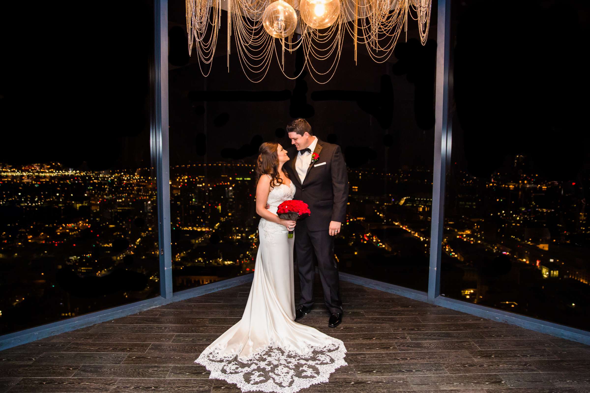 The University Club Atop Symphony Towers Wedding coordinated by Maggie Tyler Events, Heather and Andrew Wedding Photo #3 by True Photography