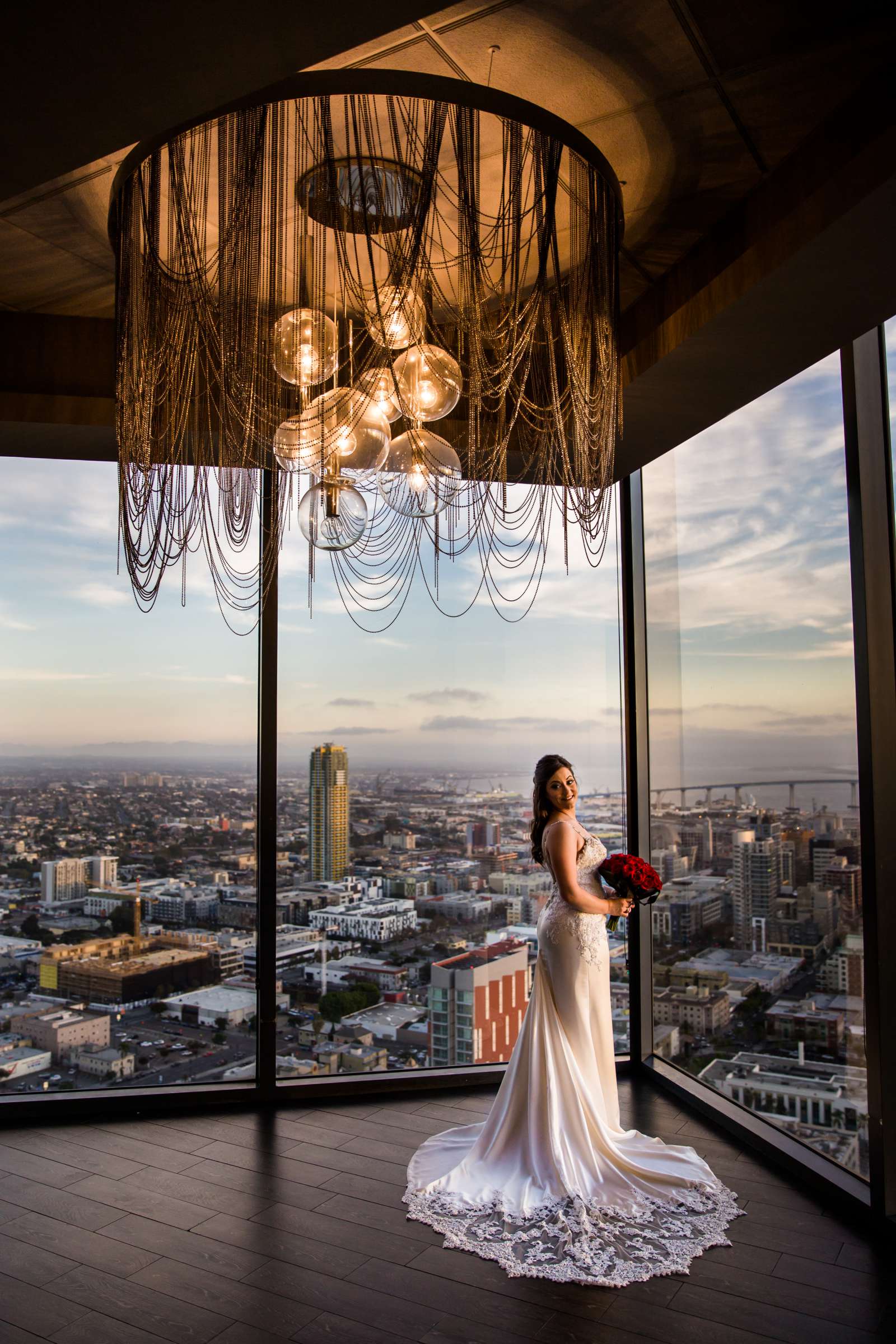 The University Club Atop Symphony Towers Wedding coordinated by Maggie Tyler Events, Heather and Andrew Wedding Photo #45 by True Photography