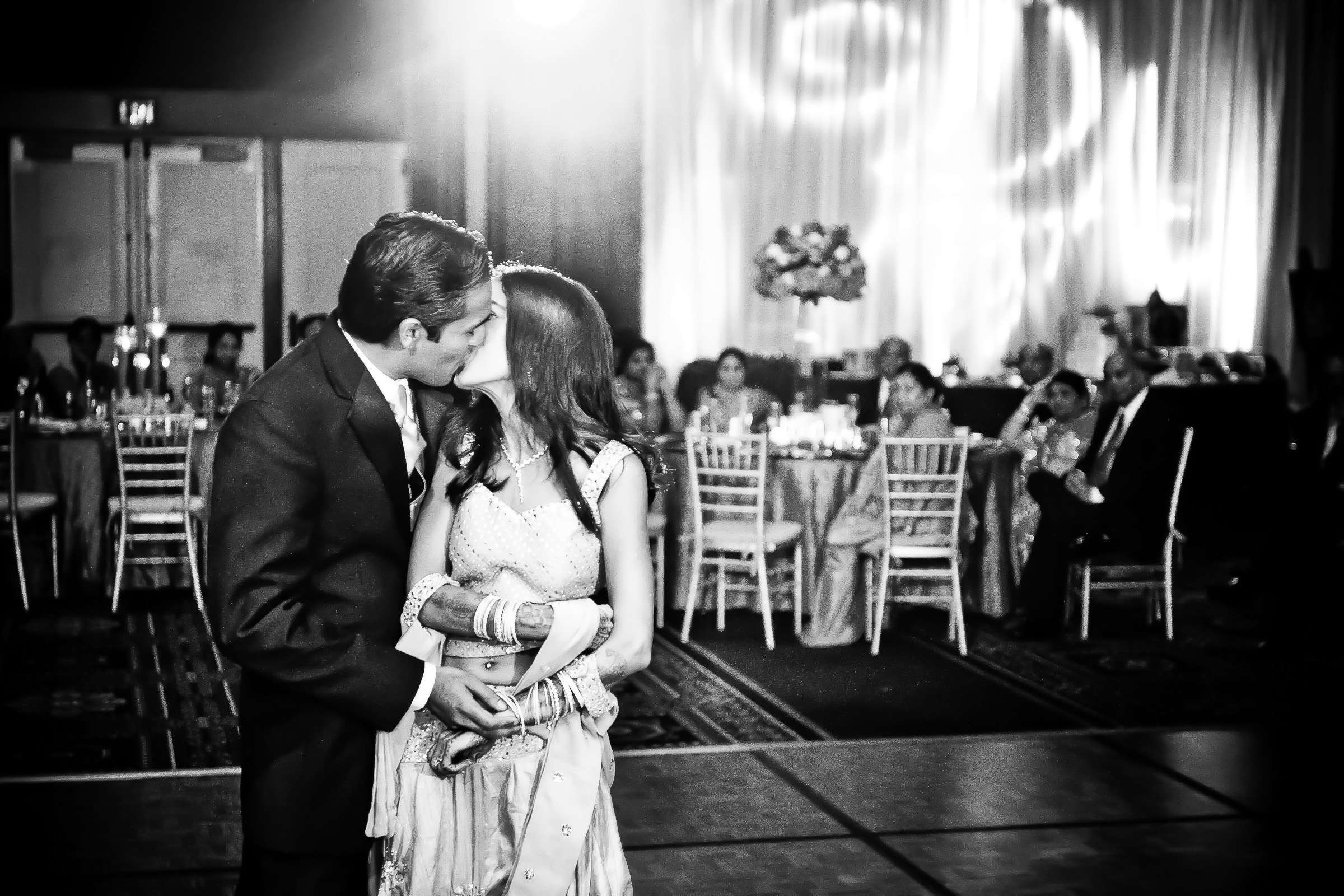 Manchester Grand Hyatt San Diego Wedding coordinated by Ethnic Essence Flowers, Anjali and Jay Wedding Photo #81 by True Photography