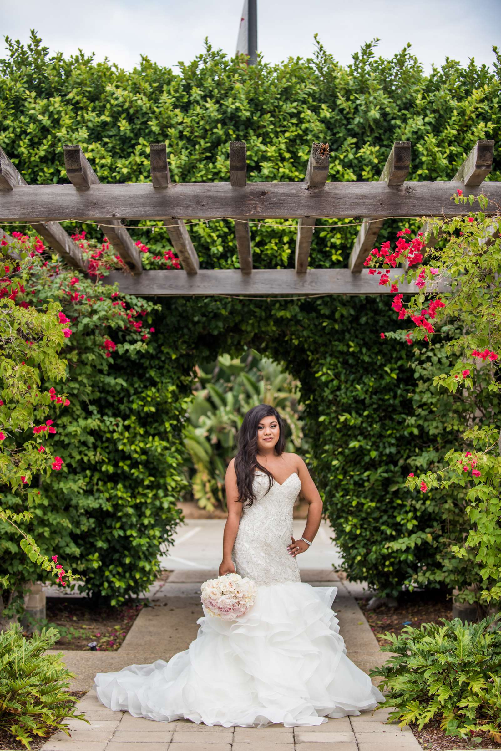 Bride at Scripps Seaside Forum Wedding coordinated by Alicia Davey Events, Vanessa and David Wedding Photo #45 by True Photography