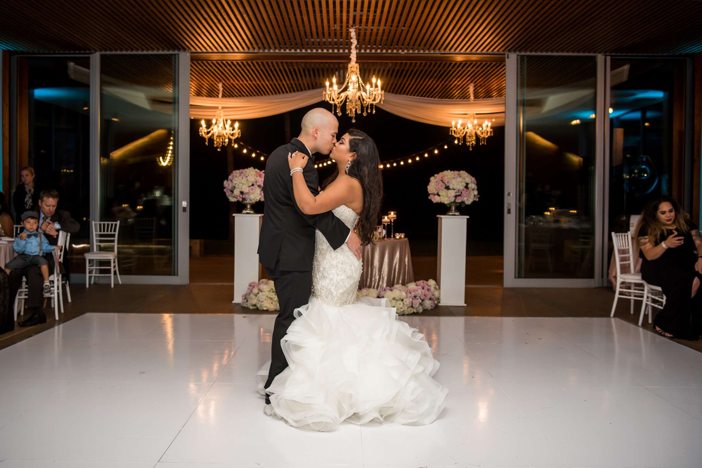 First Dance at Scripps Seaside Forum Wedding coordinated by Alicia Davey Events, Vanessa and David Wedding Photo #91 by True Photography