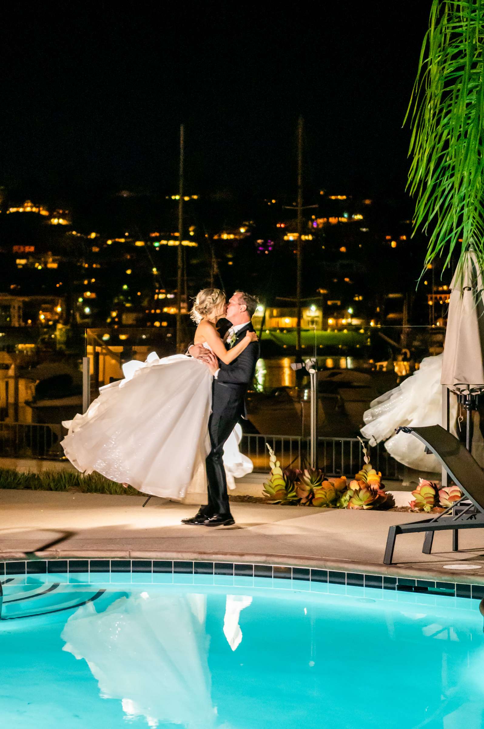Kona Kai Resort Wedding coordinated by Holly Kalkin Weddings, Laura and William Wedding Photo #1 by True Photography