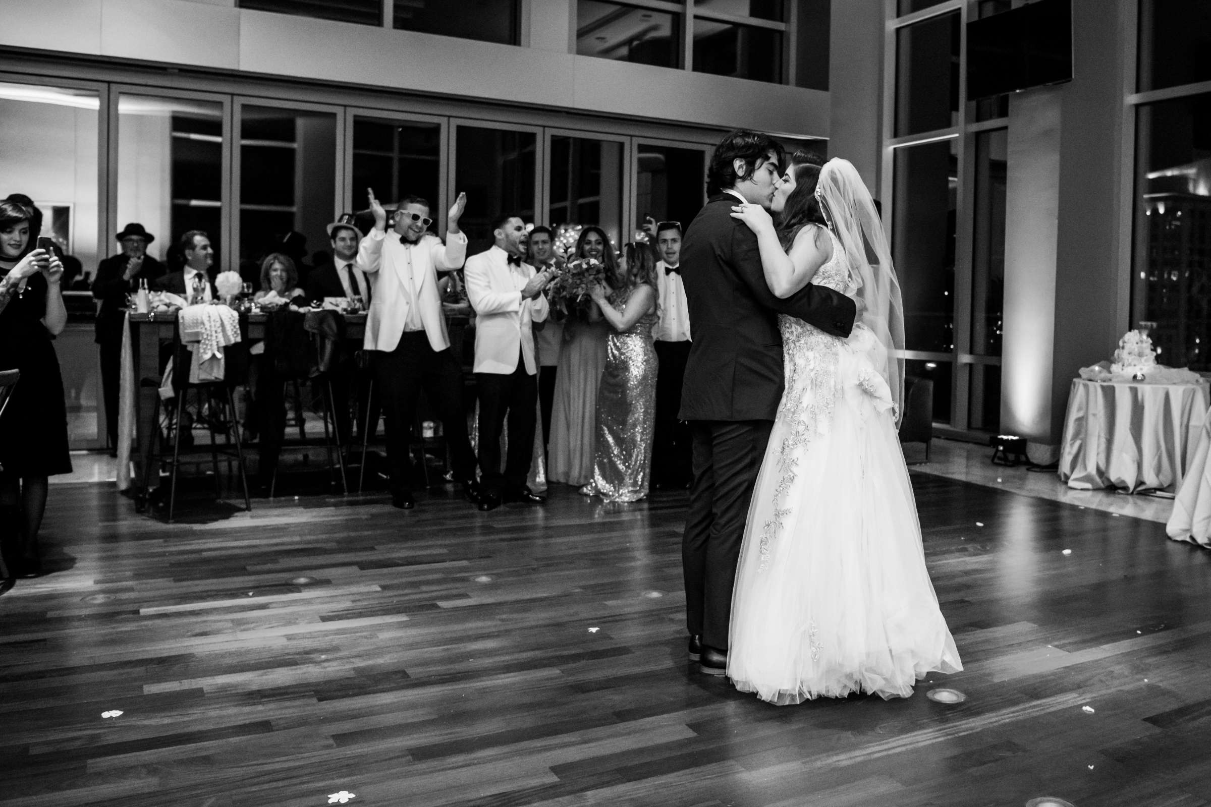 The Ultimate Skybox Wedding, Natalie and Joel Wedding Photo #106 by True Photography